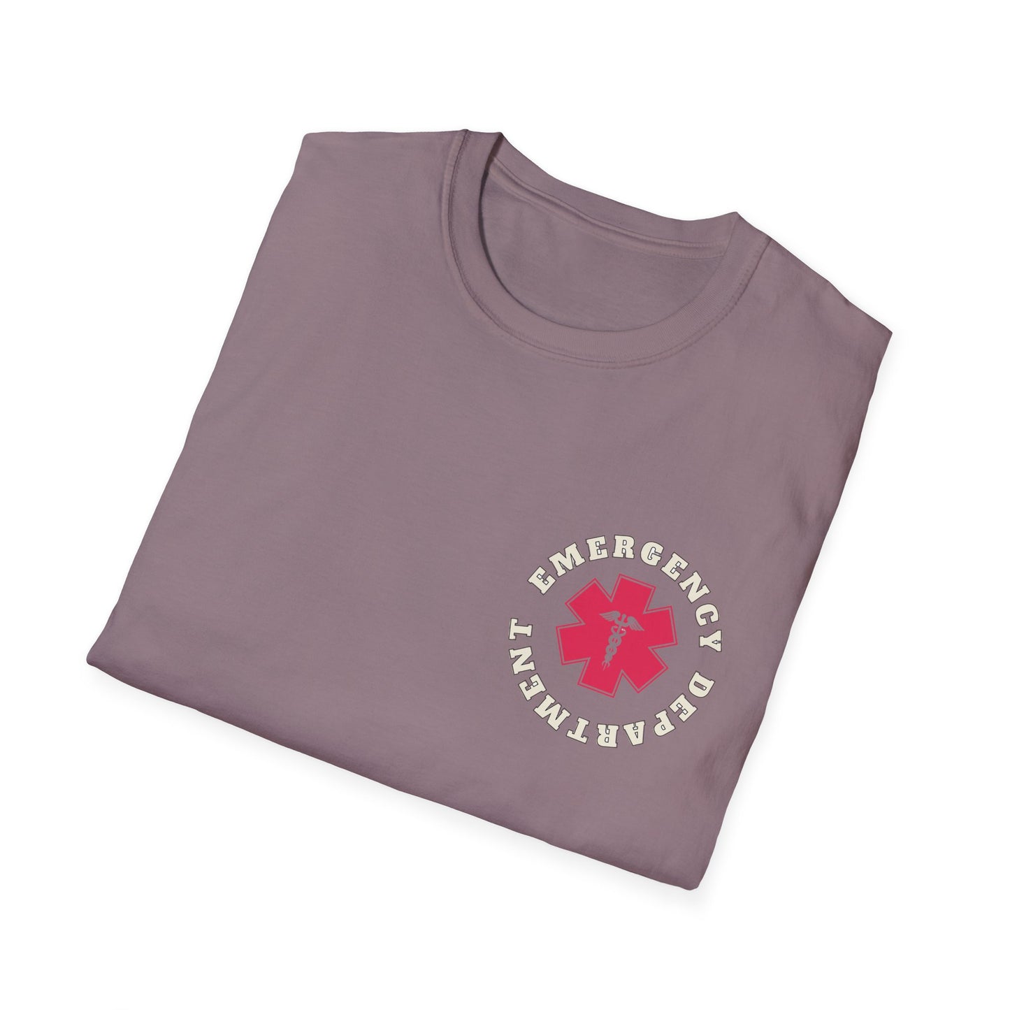 Unisex Softstyle T-Shirt - Emergency Department Print Tee