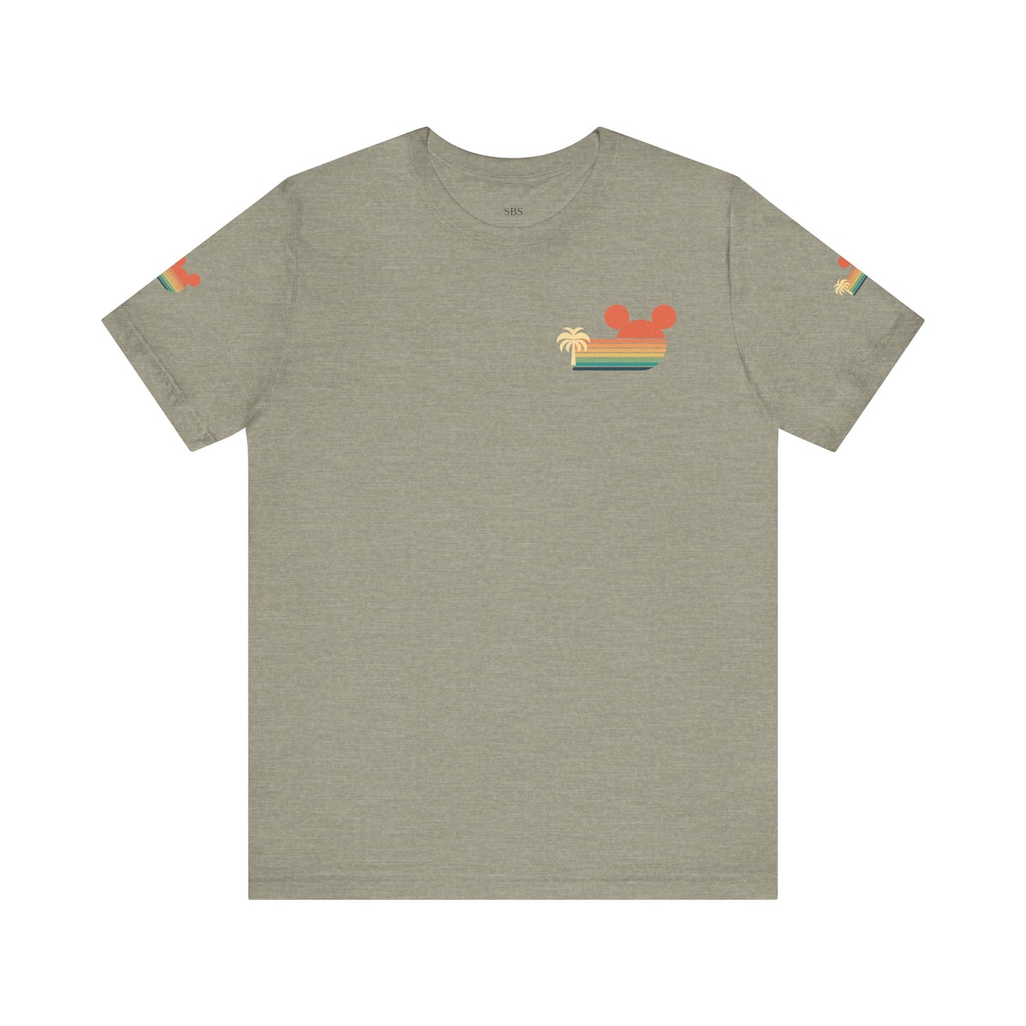 Retro Mickey Mouse summertime Short Sleeve Tee - Unisex Jersey T-Shirt