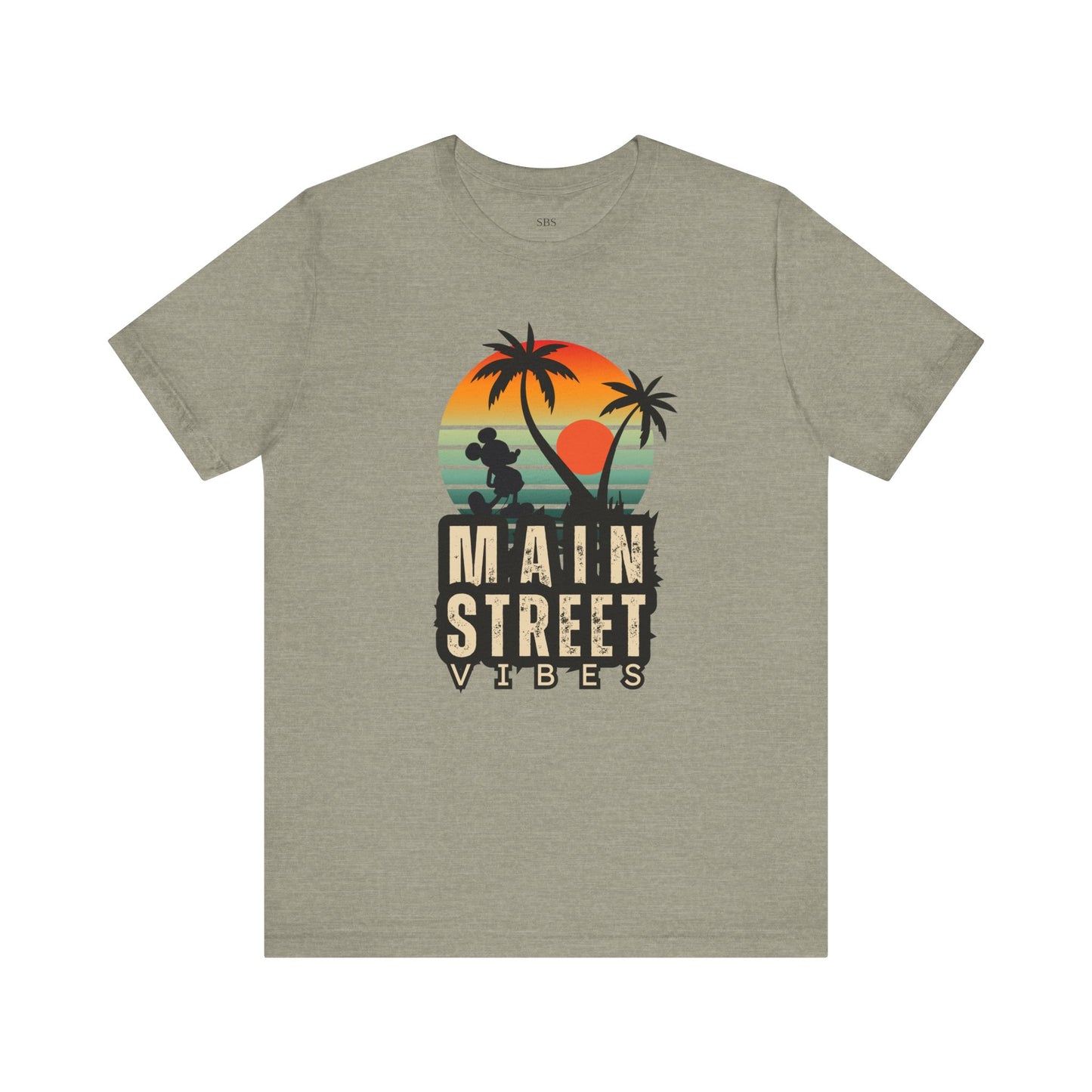 Main Street Vibes| Disneyland Tshirt| DisneyWorld| Unisex Graphic Tee| Vacation shirt