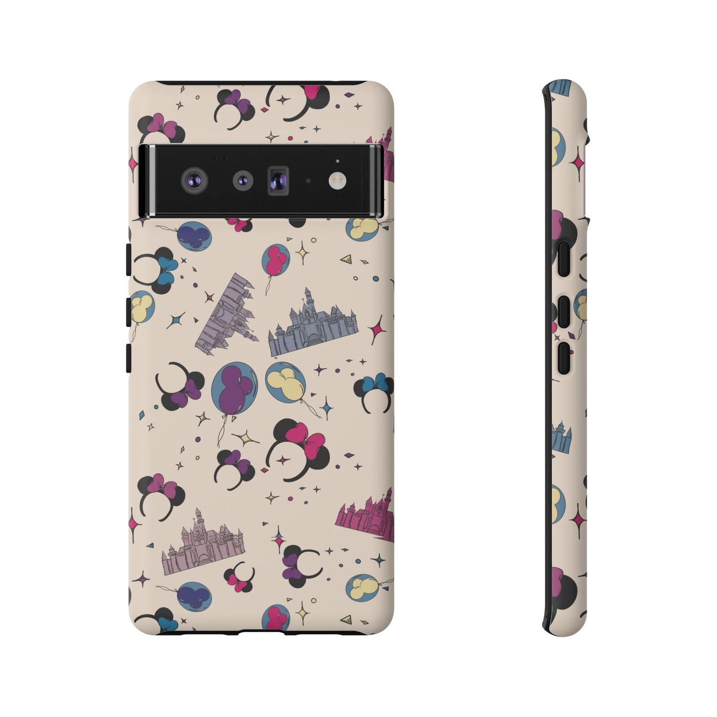 Whimsical Phone Case - Colorful Disney-Inspired Design