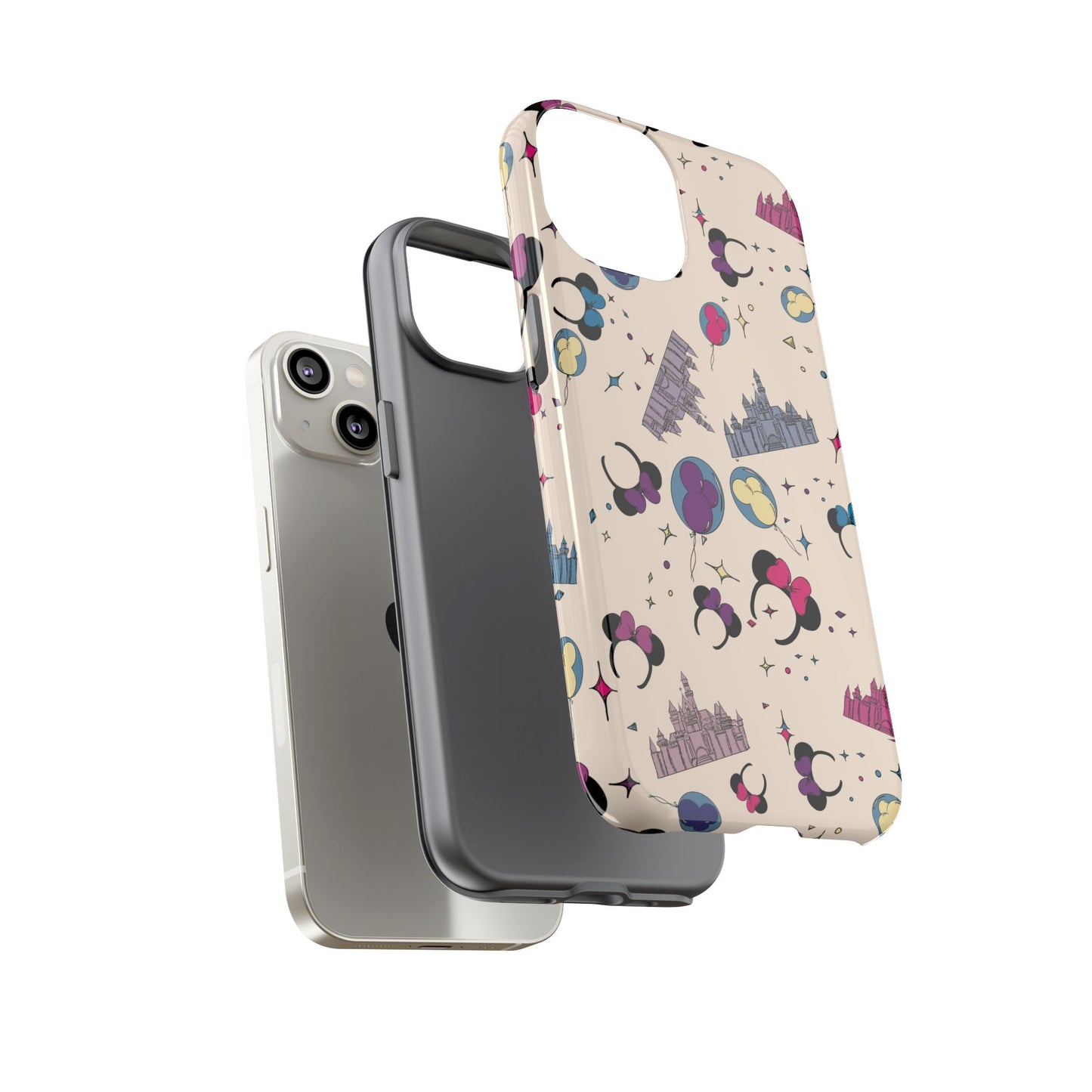 Whimsical Phone Case - Colorful Disney-Inspired Design
