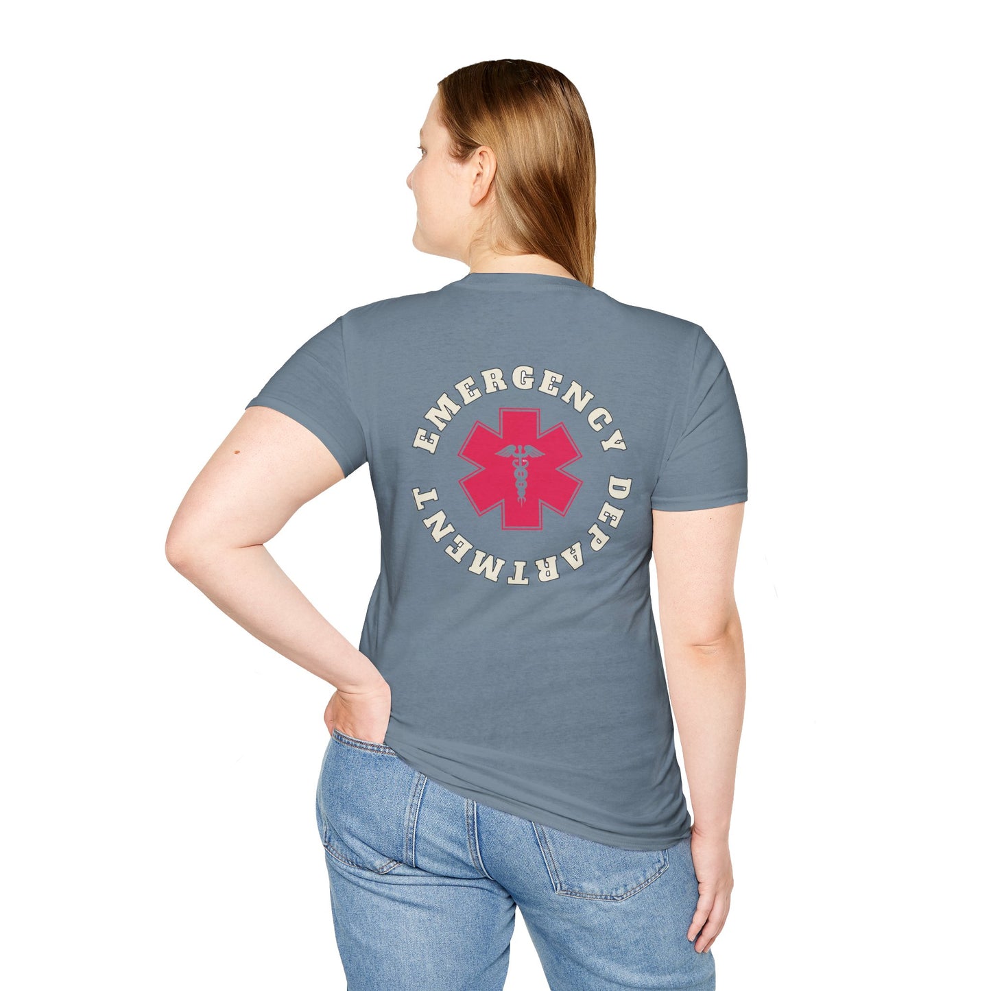 Unisex Softstyle T-Shirt - Emergency Department Print Tee