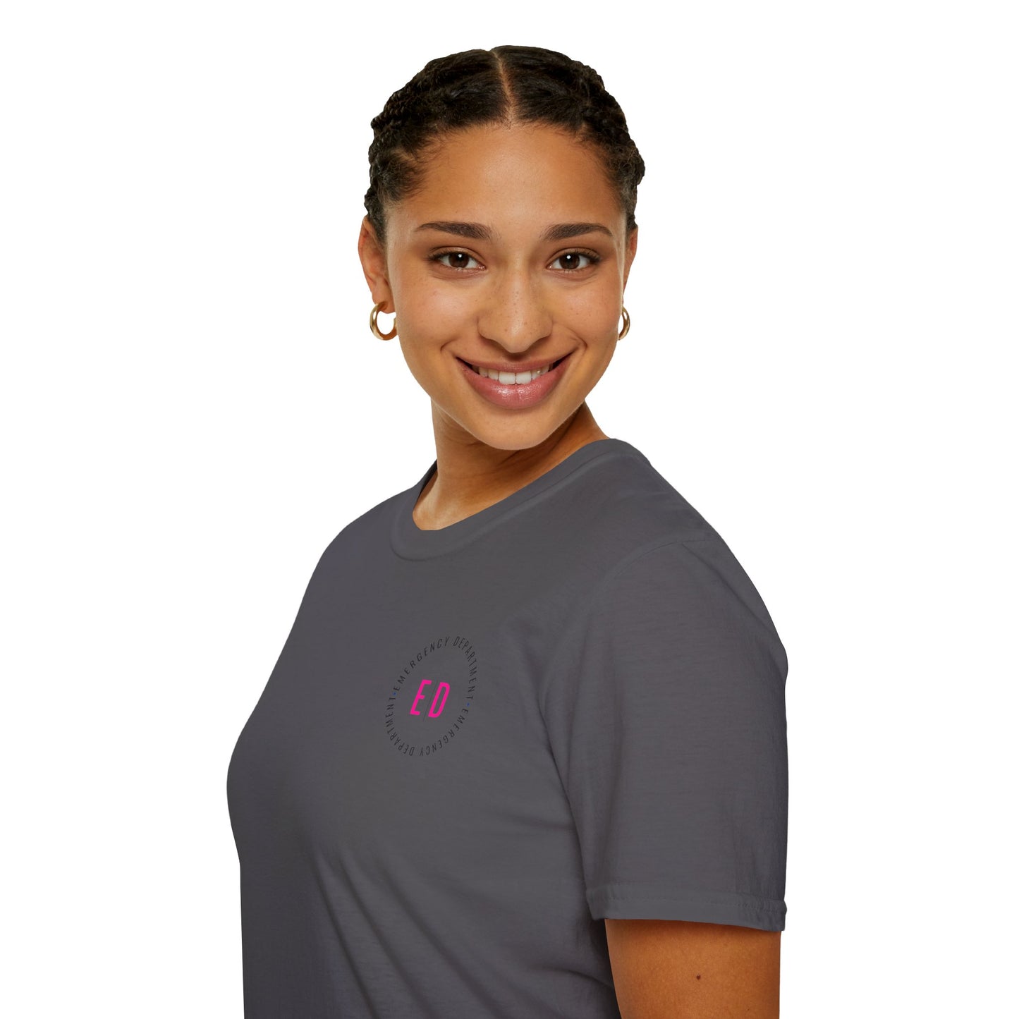 Unisex Emergency Department T-Shirt - Softstyle Tee for Healthcare Heroes