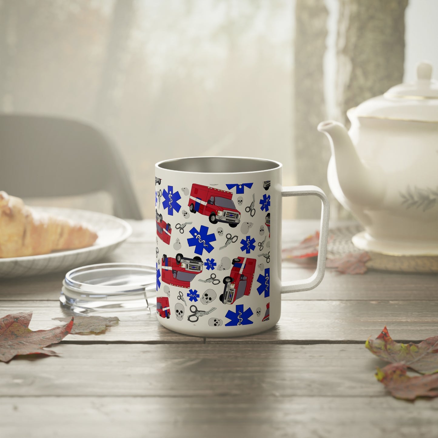 Emergency Services Insulated Coffee Mug - 10oz First Responder Gift