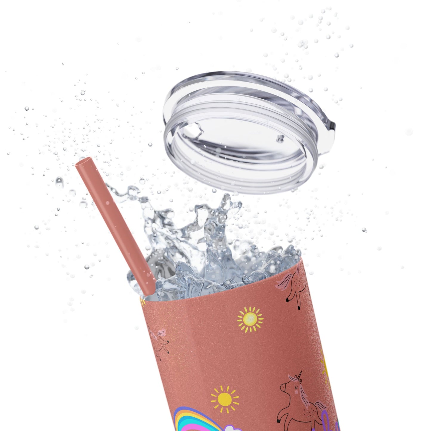 Motivational Unicorn Tumbler - 20oz "Livin' the Dream" funny gift for nurses, EMT’s, paramedics