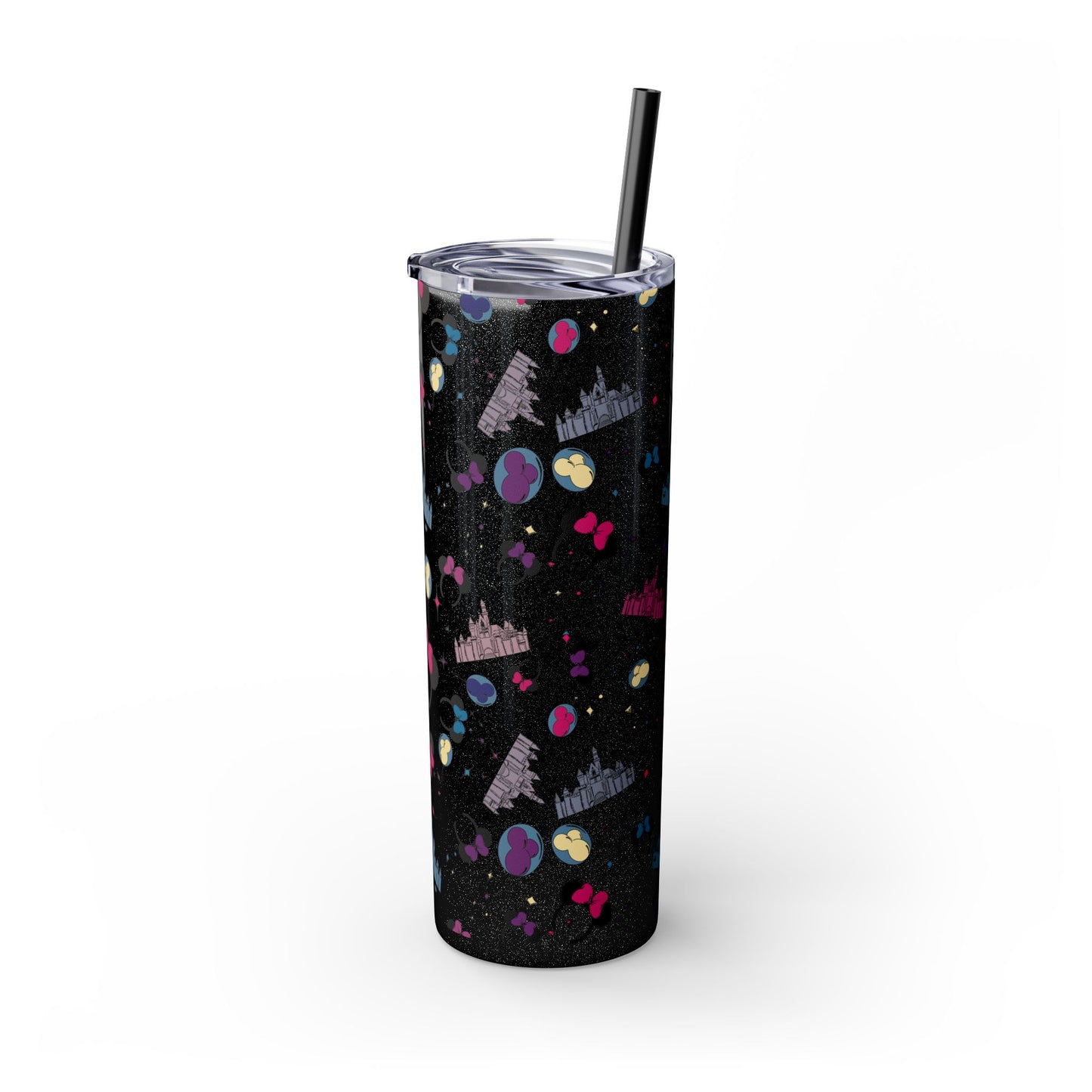 Disneyland Whimsical 20oz Skinny Tumbler with Disney Inspired Design
