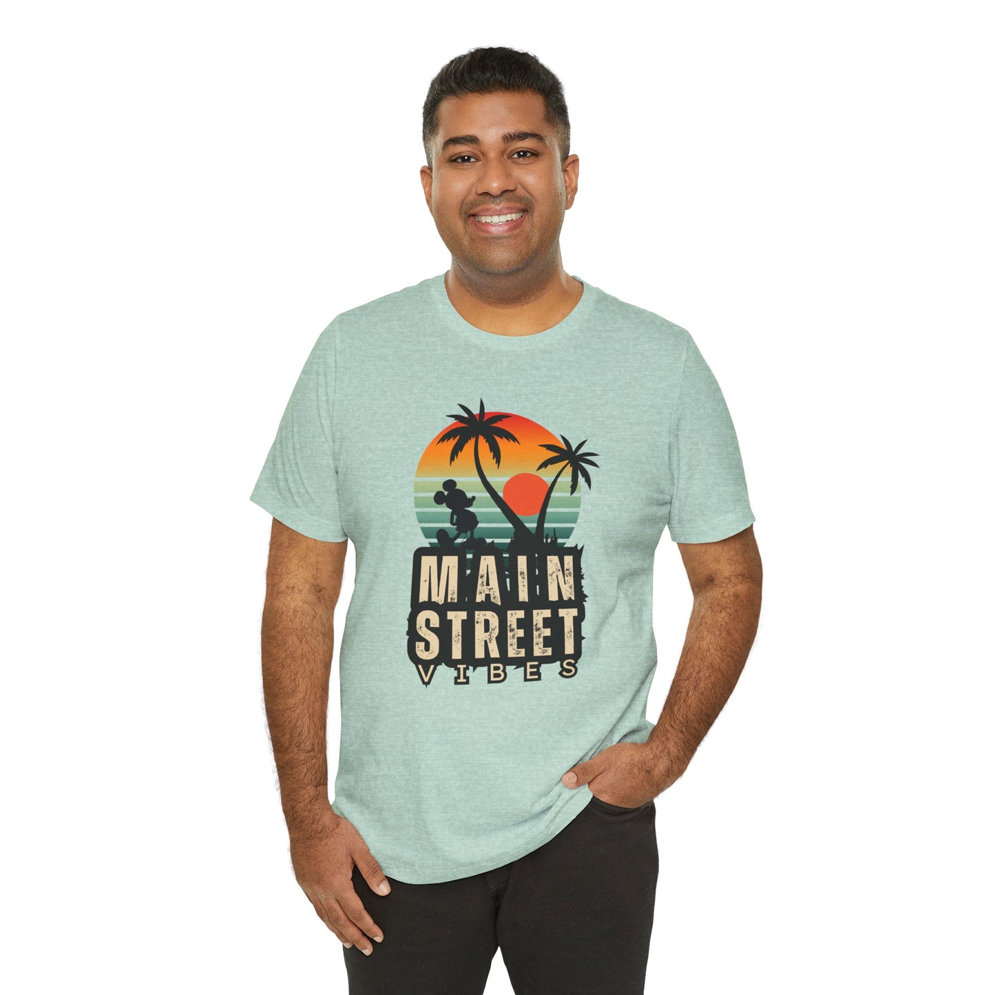 Main Street Vibes| Disneyland Tshirt| DisneyWorld| Unisex Graphic Tee| Vacation shirt
