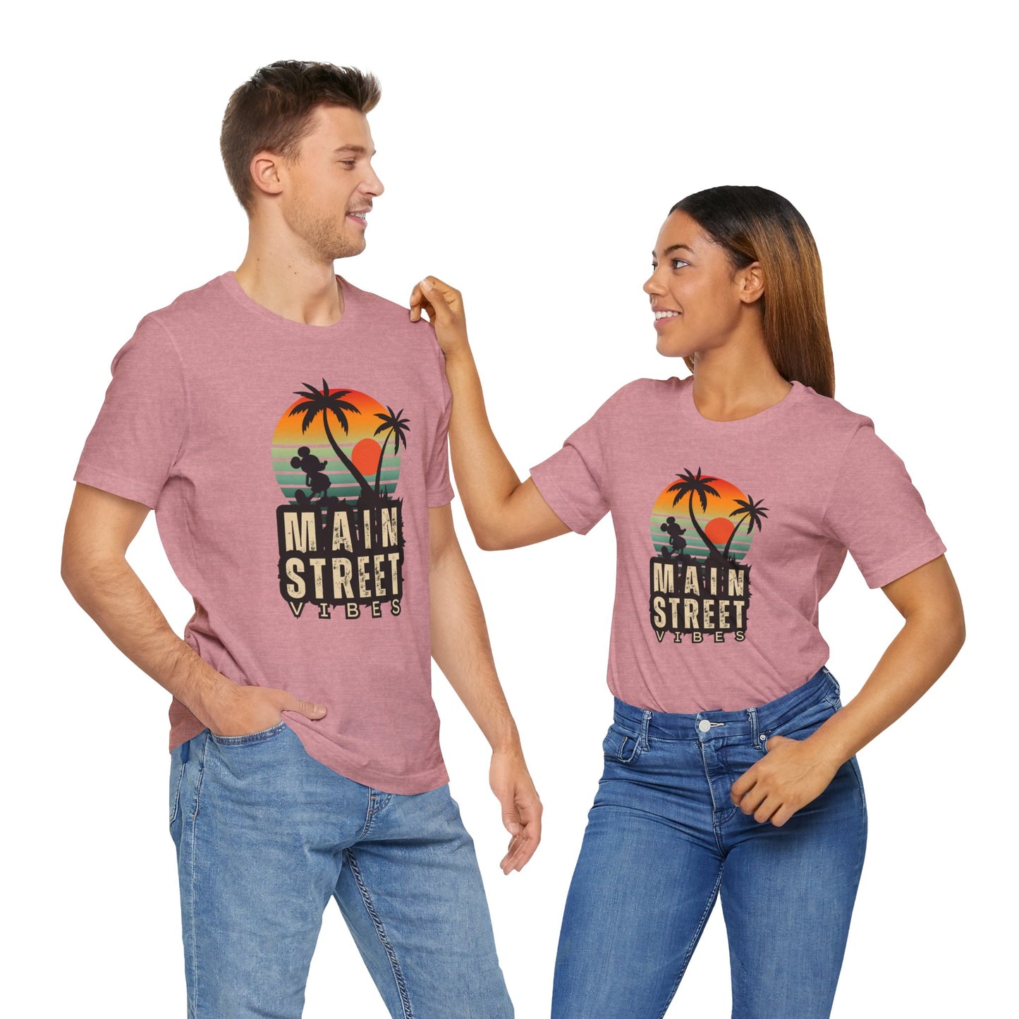 Main Street Vibes| Disneyland Tshirt| DisneyWorld| Unisex Graphic Tee| Vacation shirt