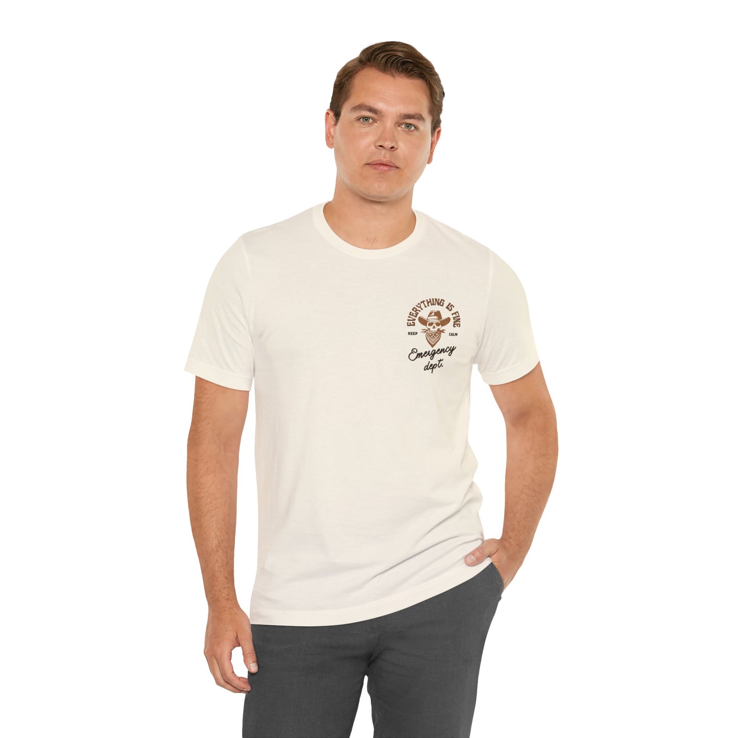 “Everything Is Fine” t Shirt| Emergency Department shirt| nurse shirt| Hospital Staff shirt| Paramedic| ED Tech|