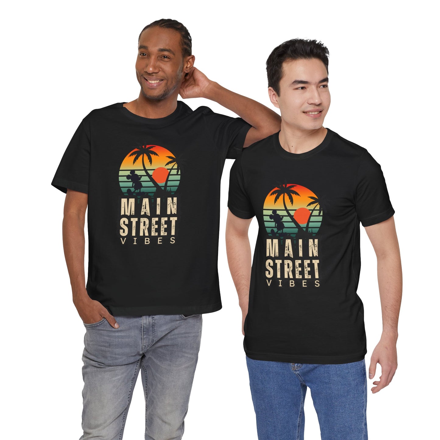 Main Street Vibes| Disneyland Tshirt| DisneyWorld| Unisex Graphic Tee| Vacation shirt