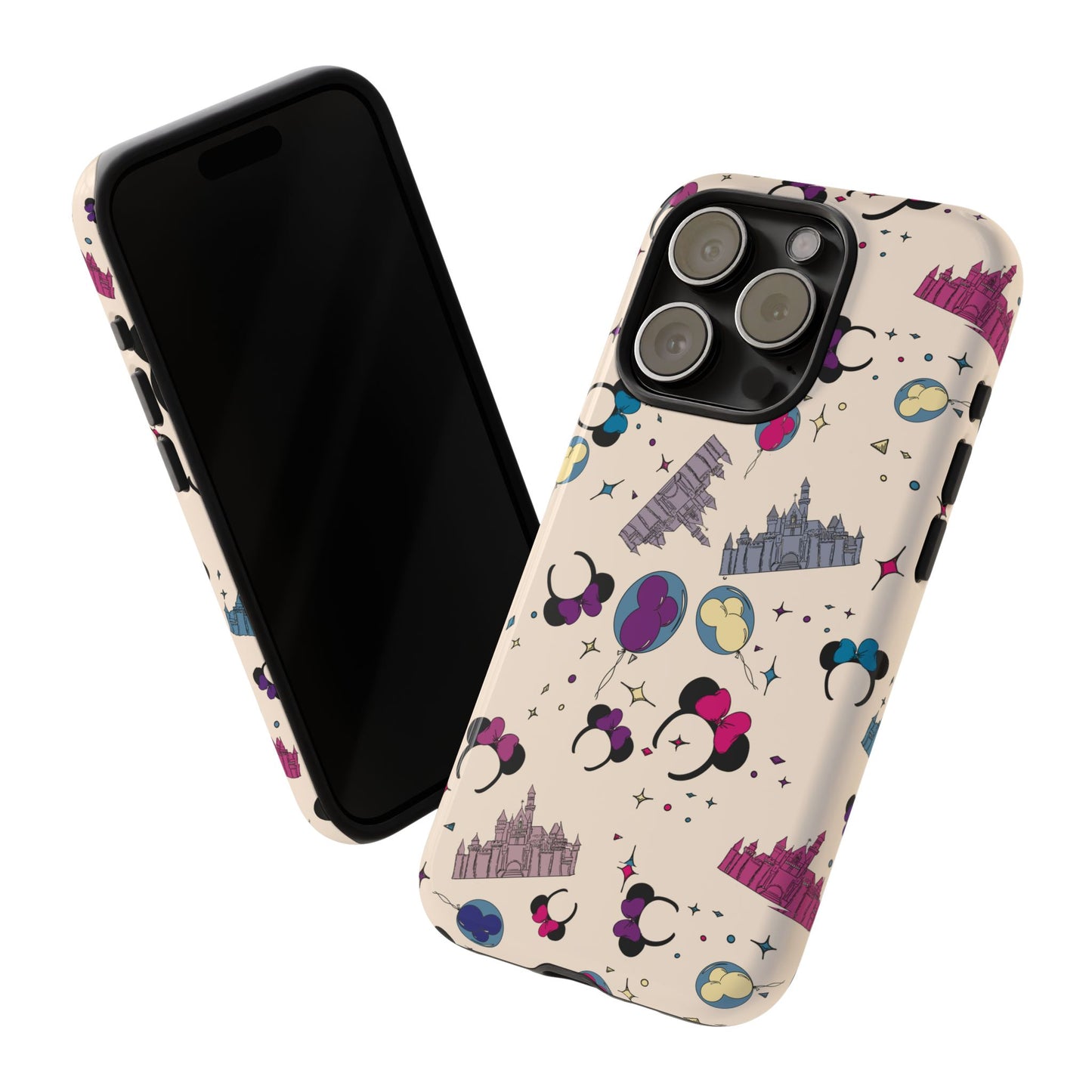 Whimsical Phone Case - Colorful Disney-Inspired Design