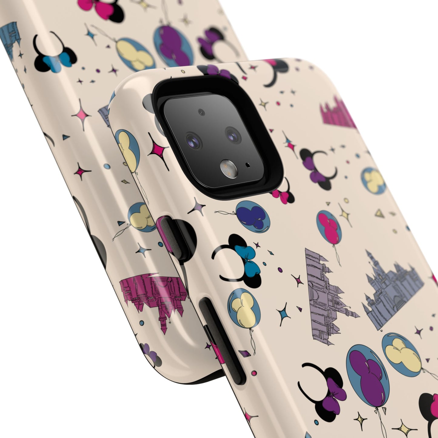 Whimsical Phone Case - Colorful Disney-Inspired Design