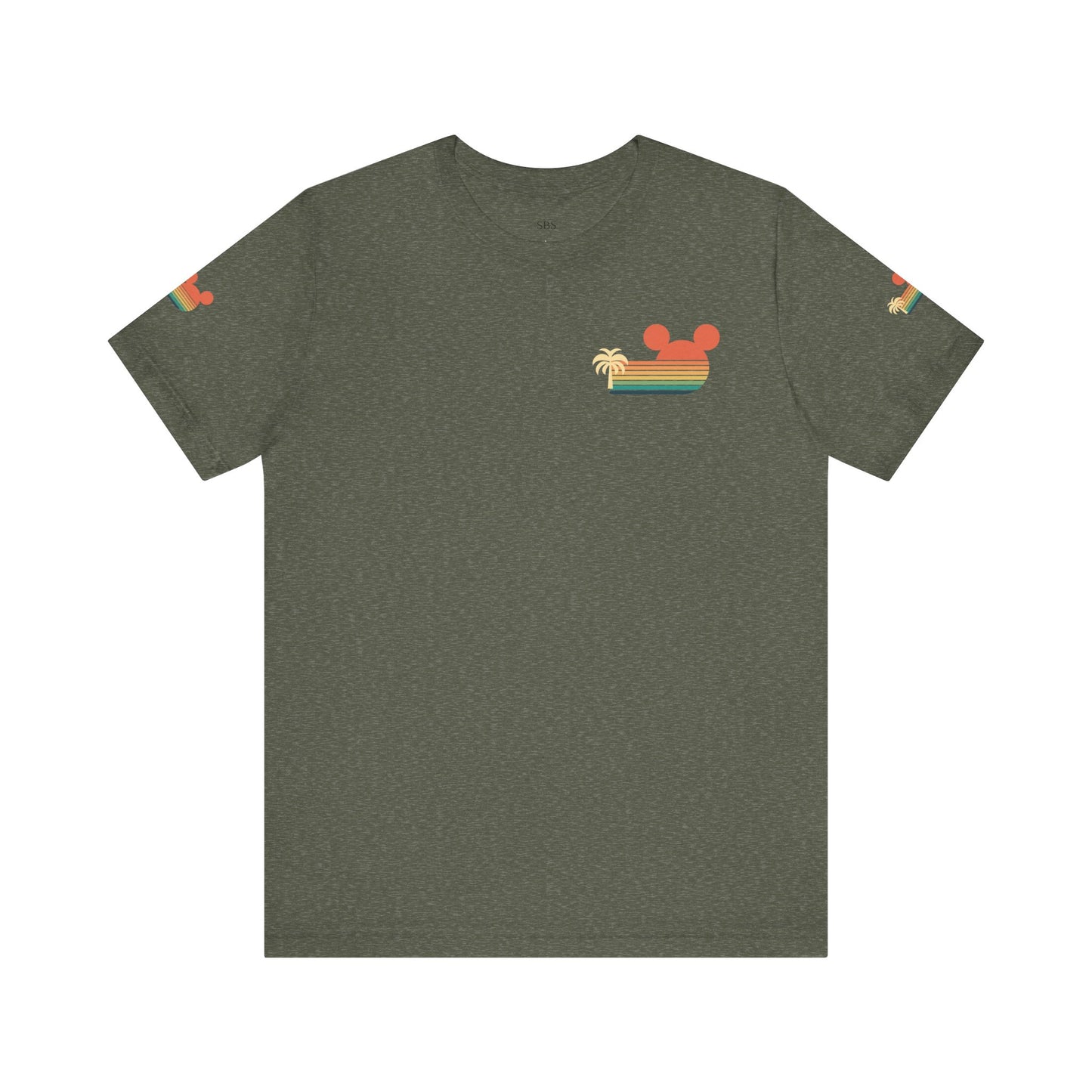 Retro Mickey Mouse summertime Short Sleeve Tee - Unisex Jersey T-Shirt