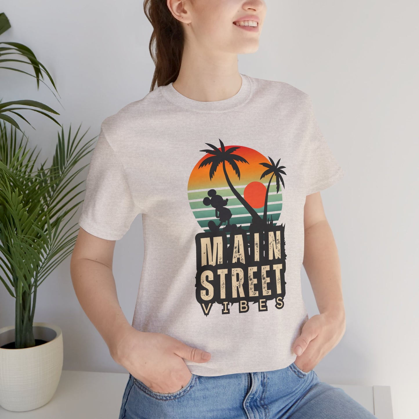 Main Street Vibes| Disneyland Tshirt| DisneyWorld| Unisex Graphic Tee| Vacation shirt