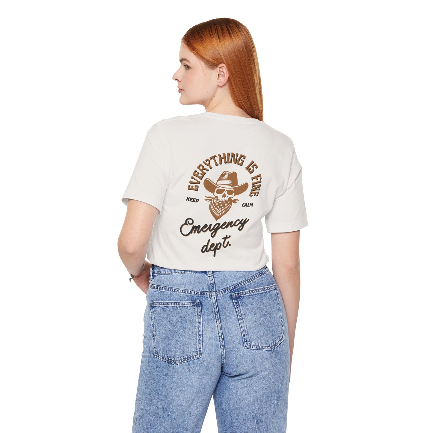“Everything Is Fine” t Shirt| Emergency Department shirt| nurse shirt| Hospital Staff shirt| Paramedic| ED Tech|