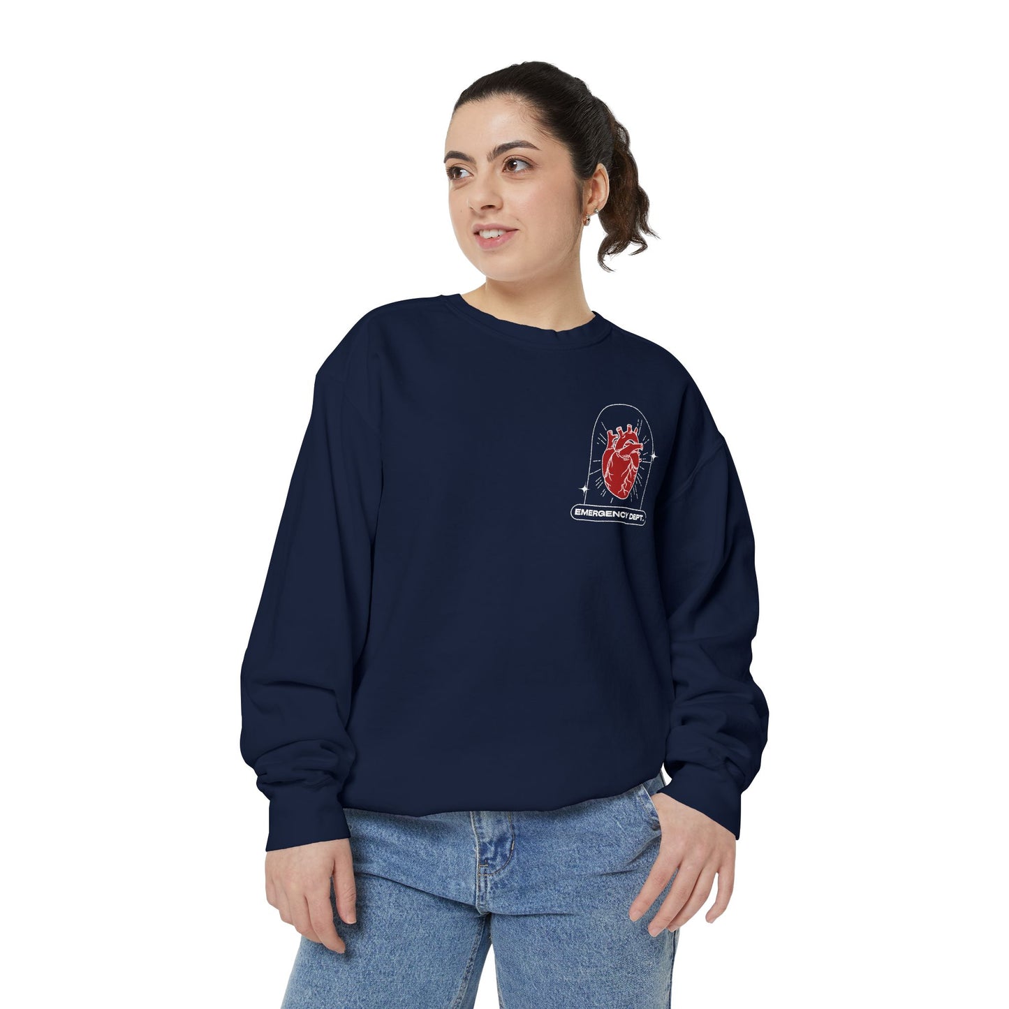 Emergency room sweatshirt| sweatshirt for nurses | emergency dept.