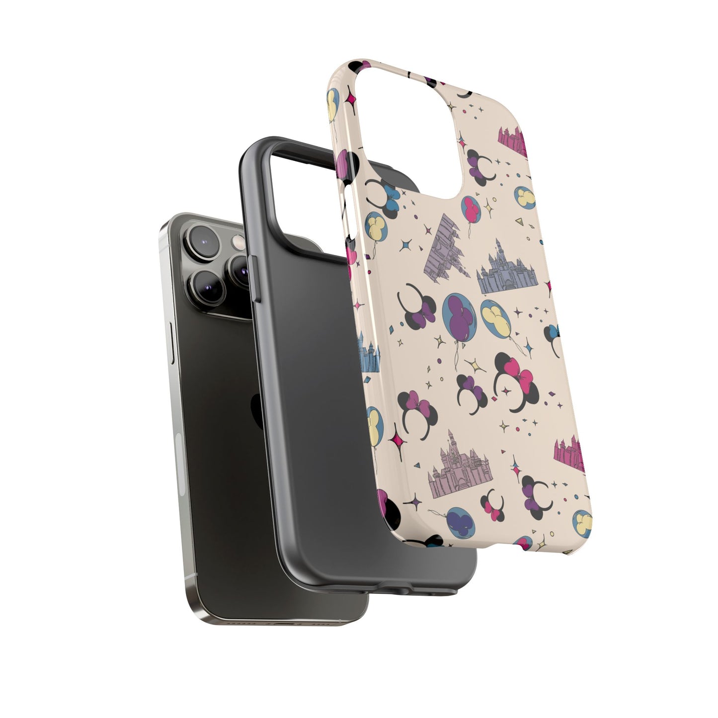 Whimsical Phone Case - Colorful Disney-Inspired Design
