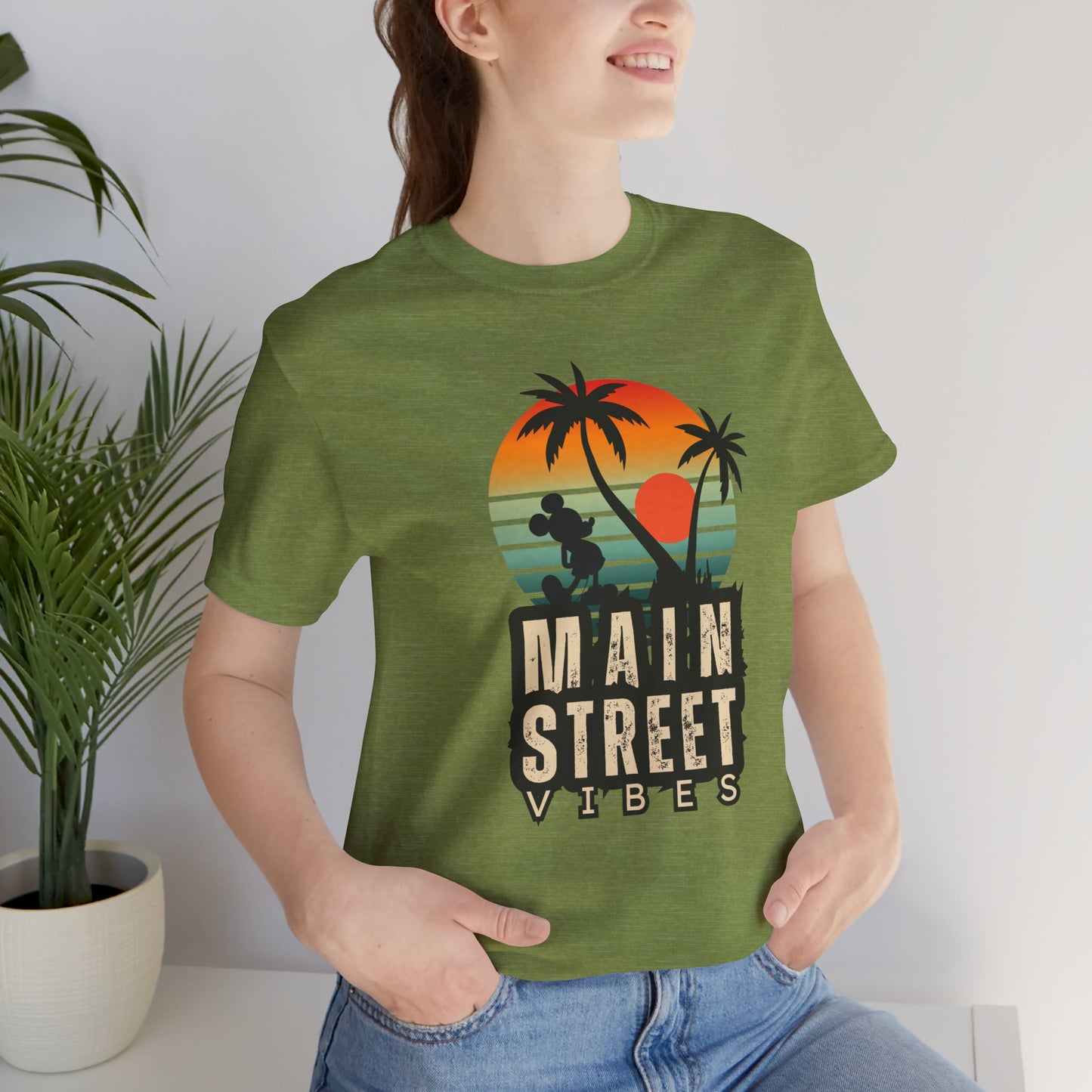 Main Street Vibes| Disneyland Tshirt| DisneyWorld| Unisex Graphic Tee| Vacation shirt