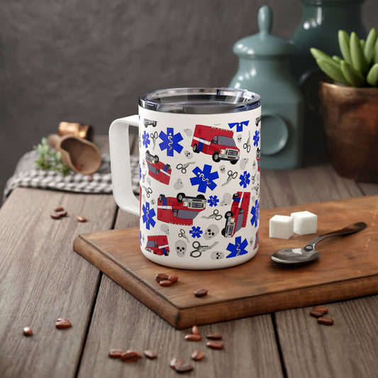 Emergency Services Insulated Coffee Mug - 10oz First Responder Gift