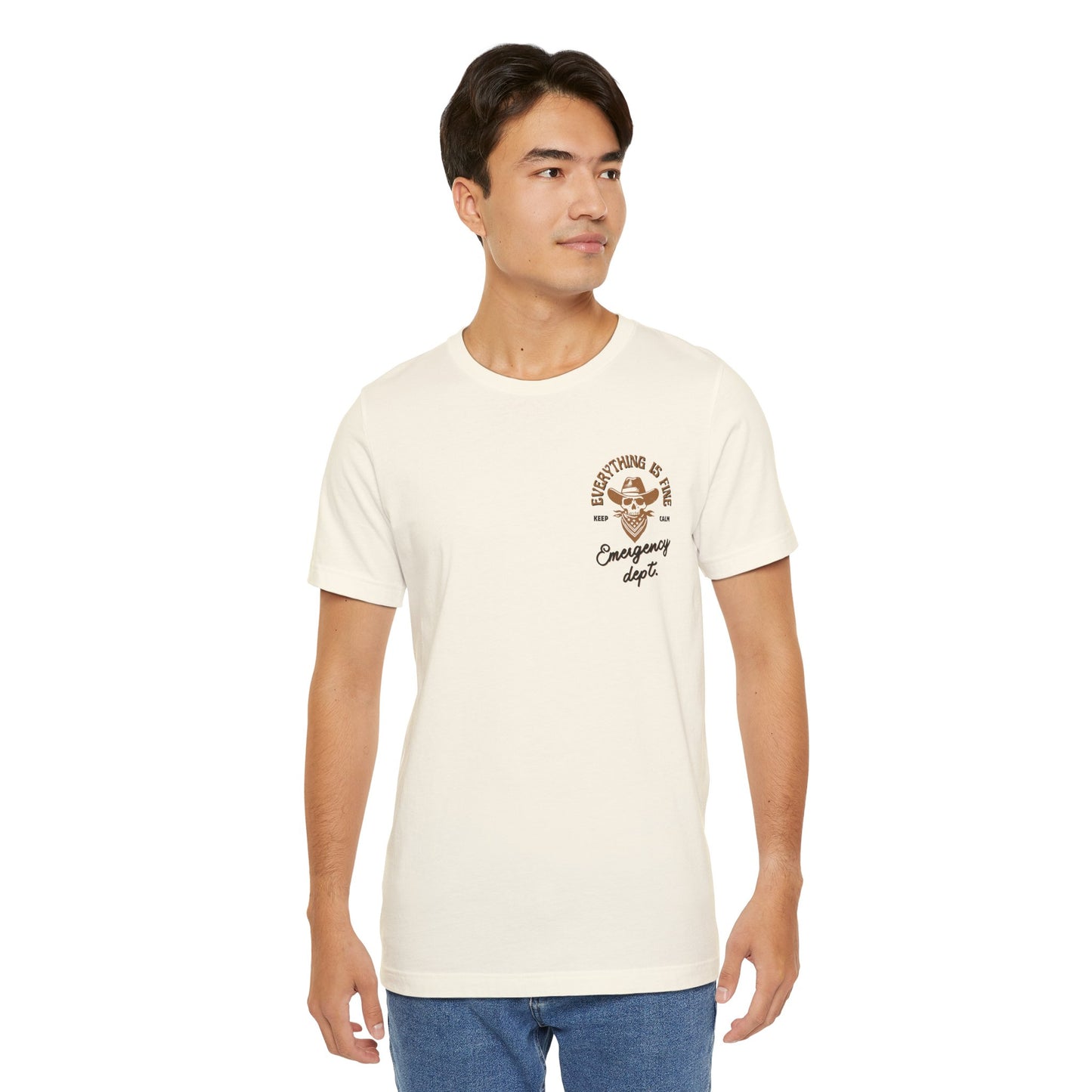 “Everything Is Fine” t Shirt| Emergency Department shirt| nurse shirt| Hospital Staff shirt| Paramedic| ED Tech|