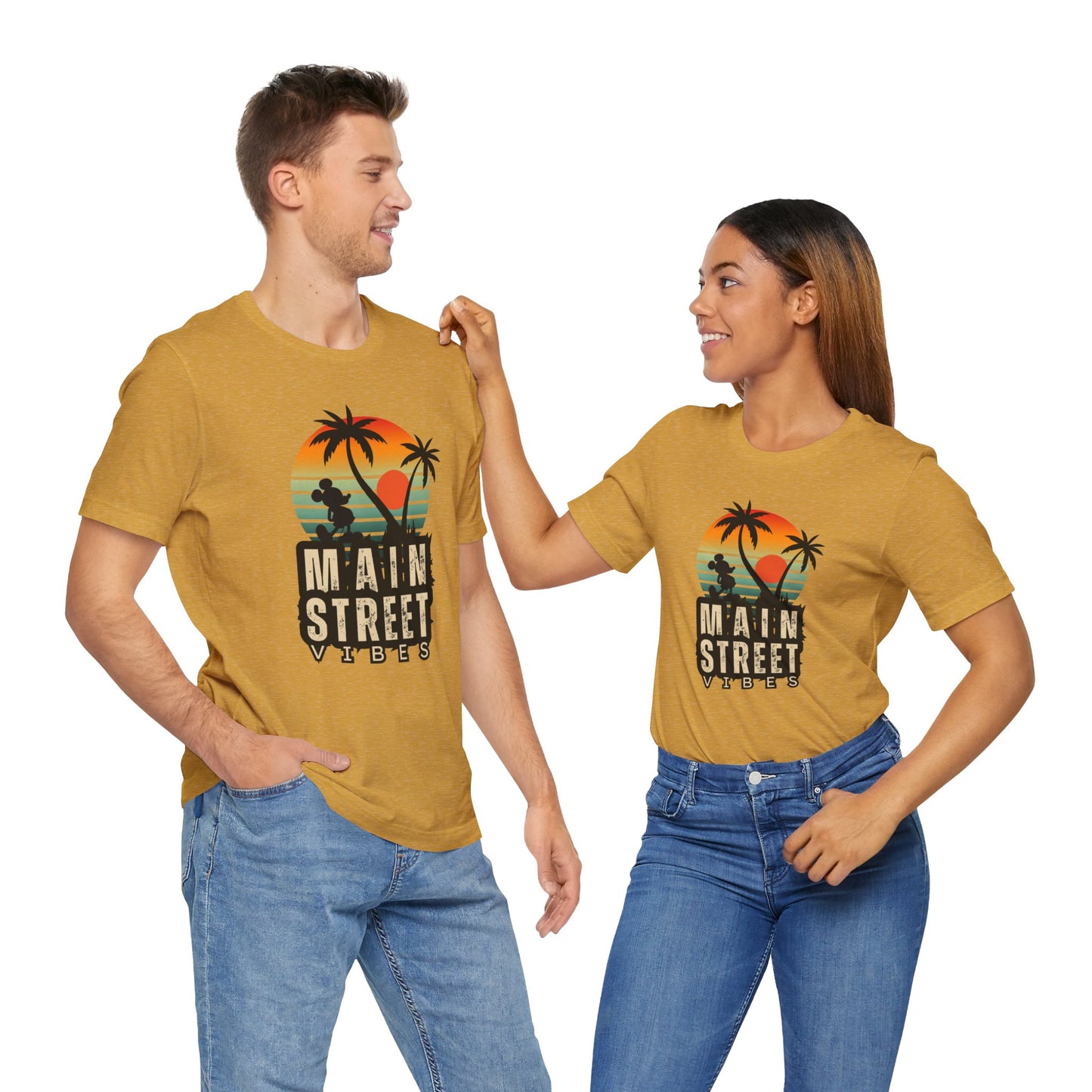 Main Street Vibes| Disneyland Tshirt| DisneyWorld| Unisex Graphic Tee| Vacation shirt