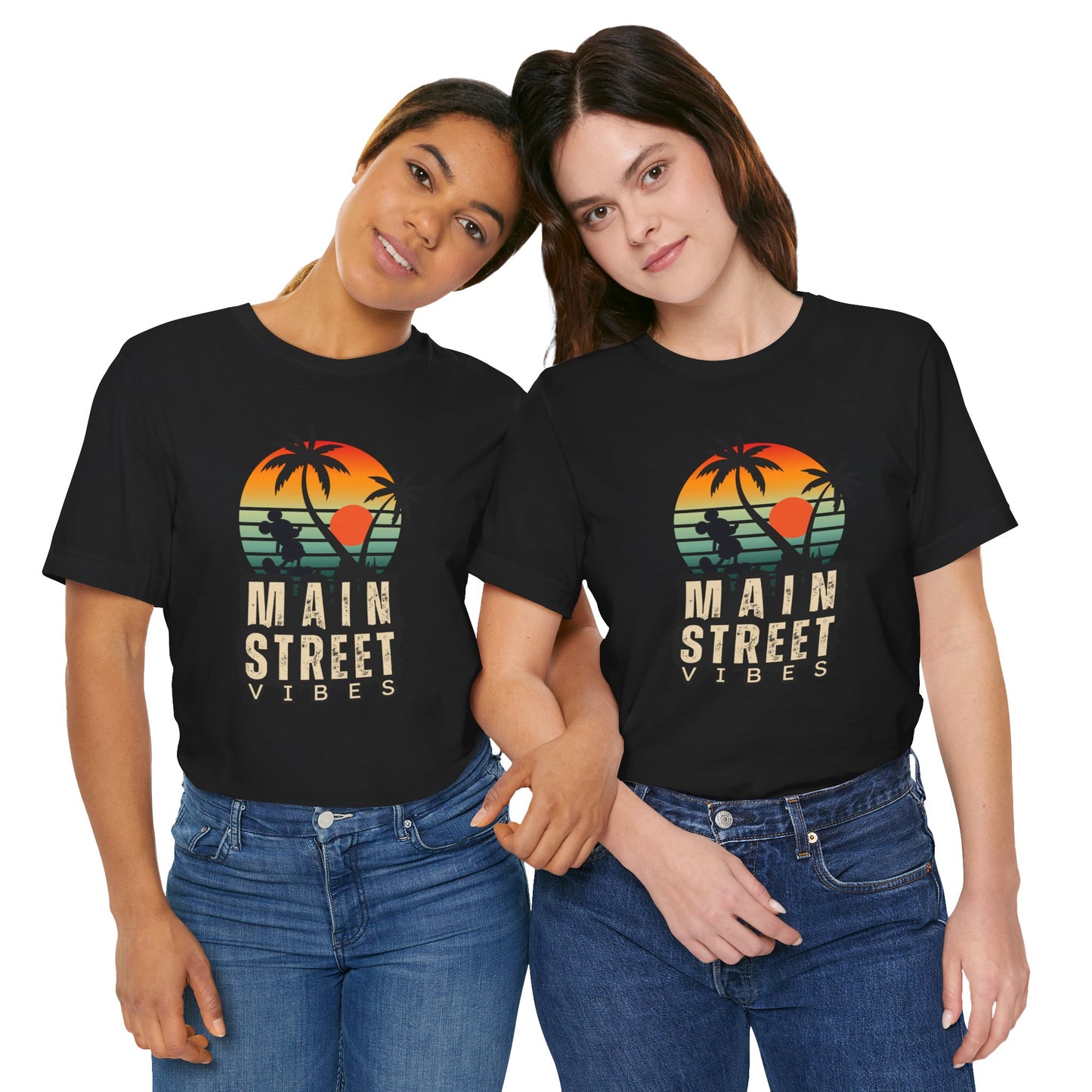 Main Street Vibes| Disneyland Tshirt| DisneyWorld| Unisex Graphic Tee| Vacation shirt
