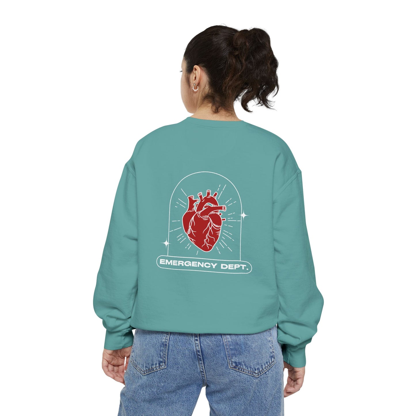 Emergency room sweatshirt| sweatshirt for nurses | emergency dept.