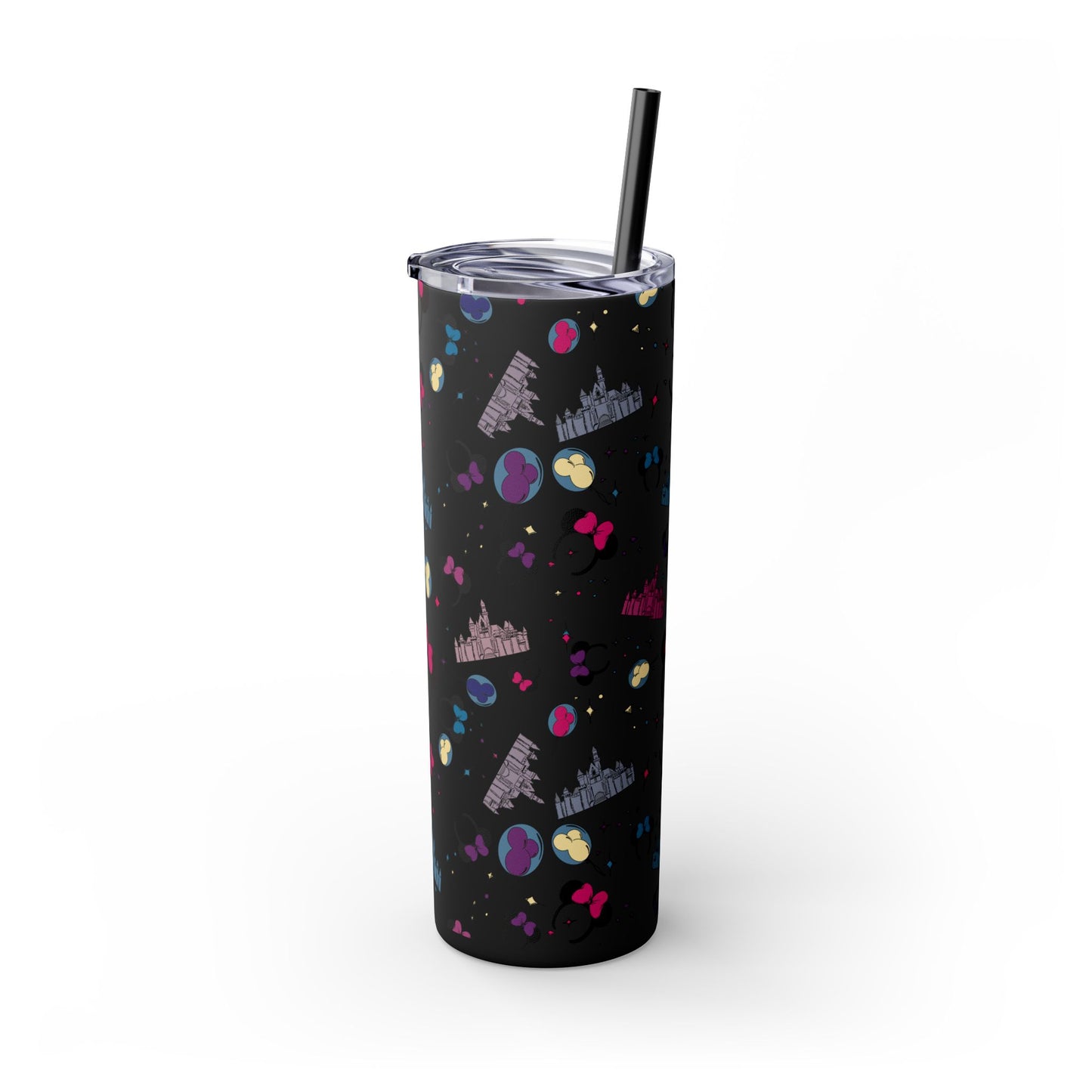 Disneyland Whimsical 20oz Skinny Tumbler with Disney Inspired Design