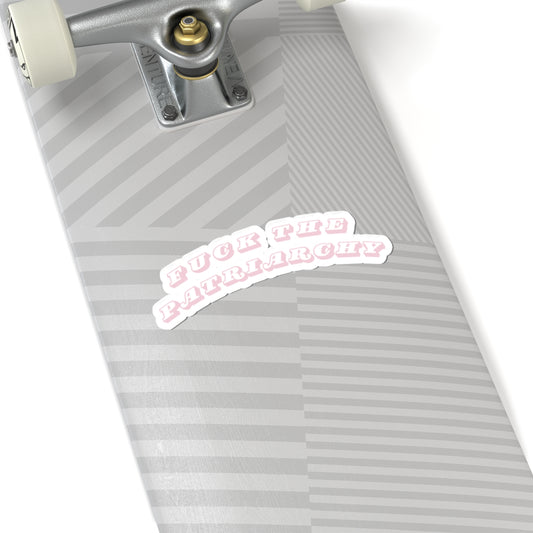 Empowering Feminist Kiss-Cut Stickers | Laptop Decals, Journal Decor, Gift for Activists, Medium Stickers, Rebel Art