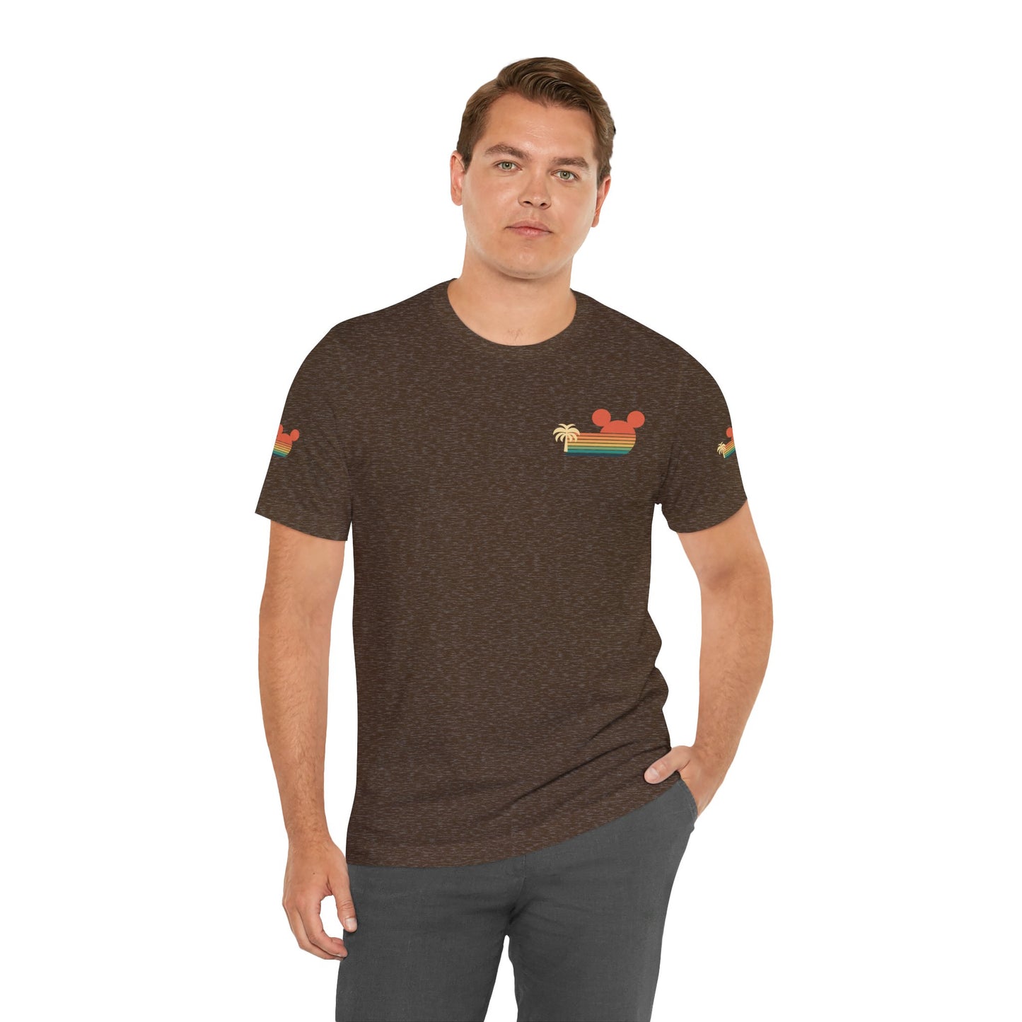 Retro Mickey Mouse summertime Short Sleeve Tee - Unisex Jersey T-Shirt