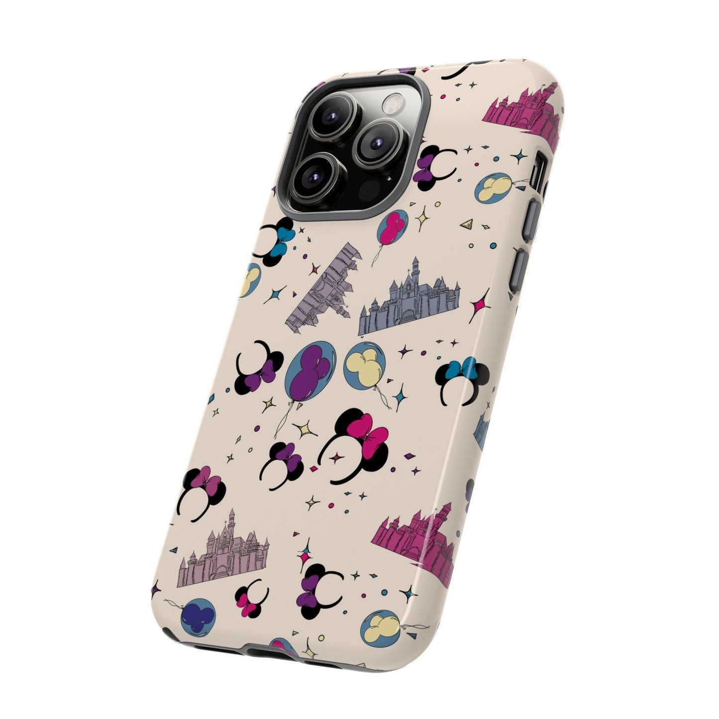 Whimsical Phone Case - Colorful Disney-Inspired Design