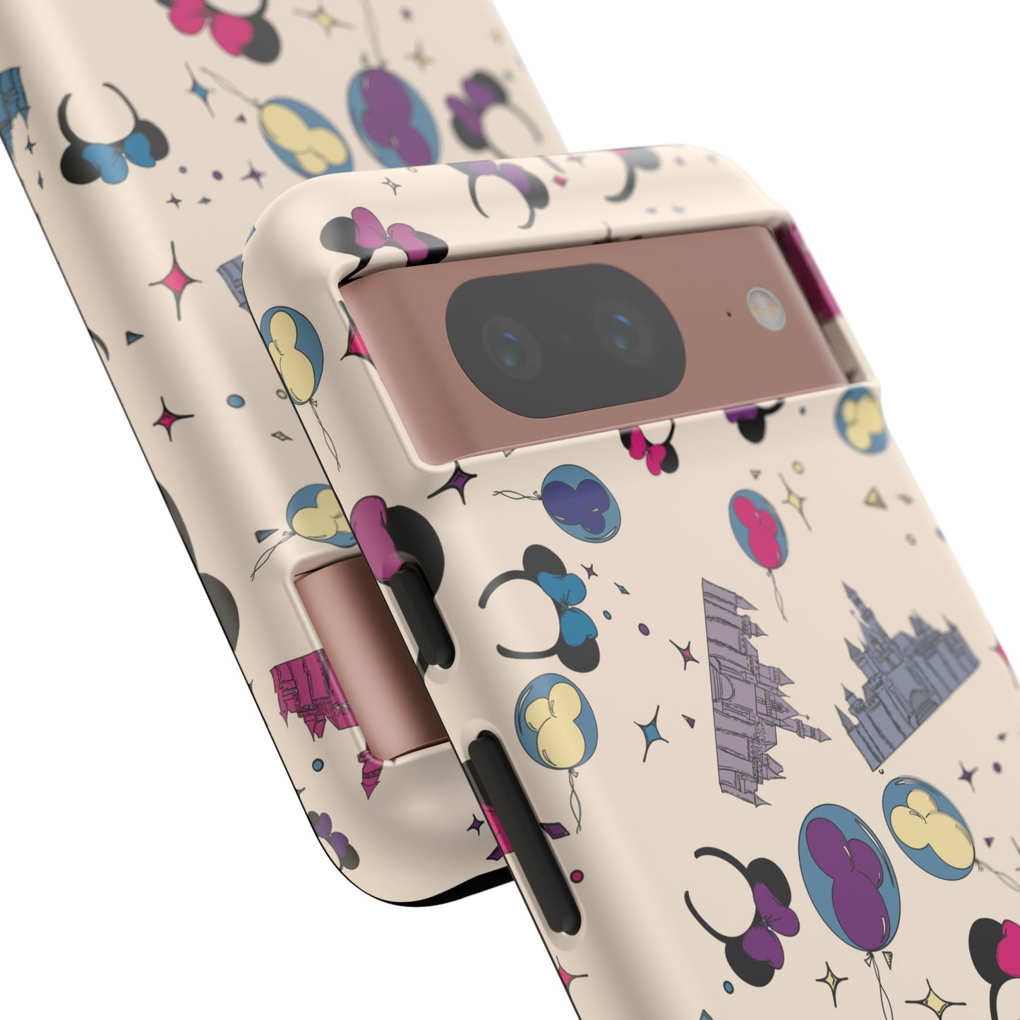 Whimsical Phone Case - Colorful Disney-Inspired Design
