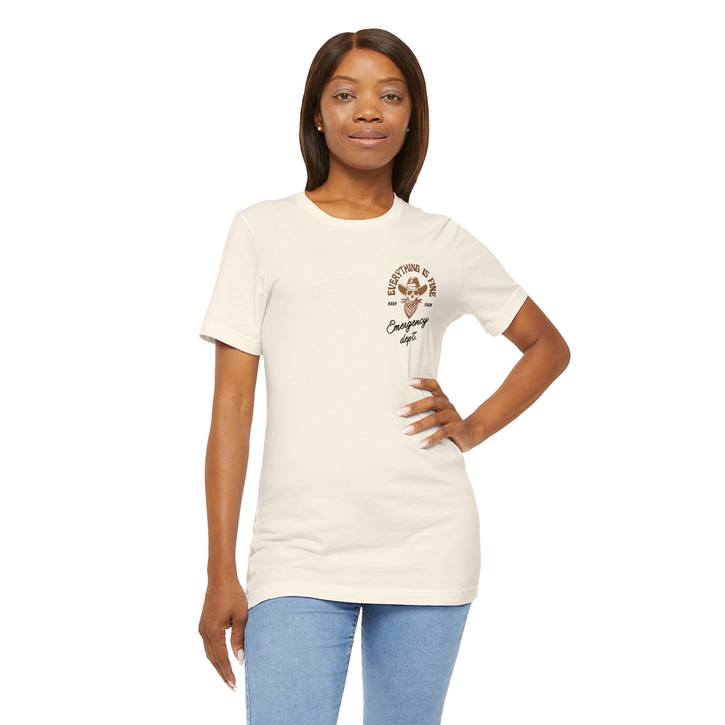 “Everything Is Fine” t Shirt| Emergency Department shirt| nurse shirt| Hospital Staff shirt| Paramedic| ED Tech|