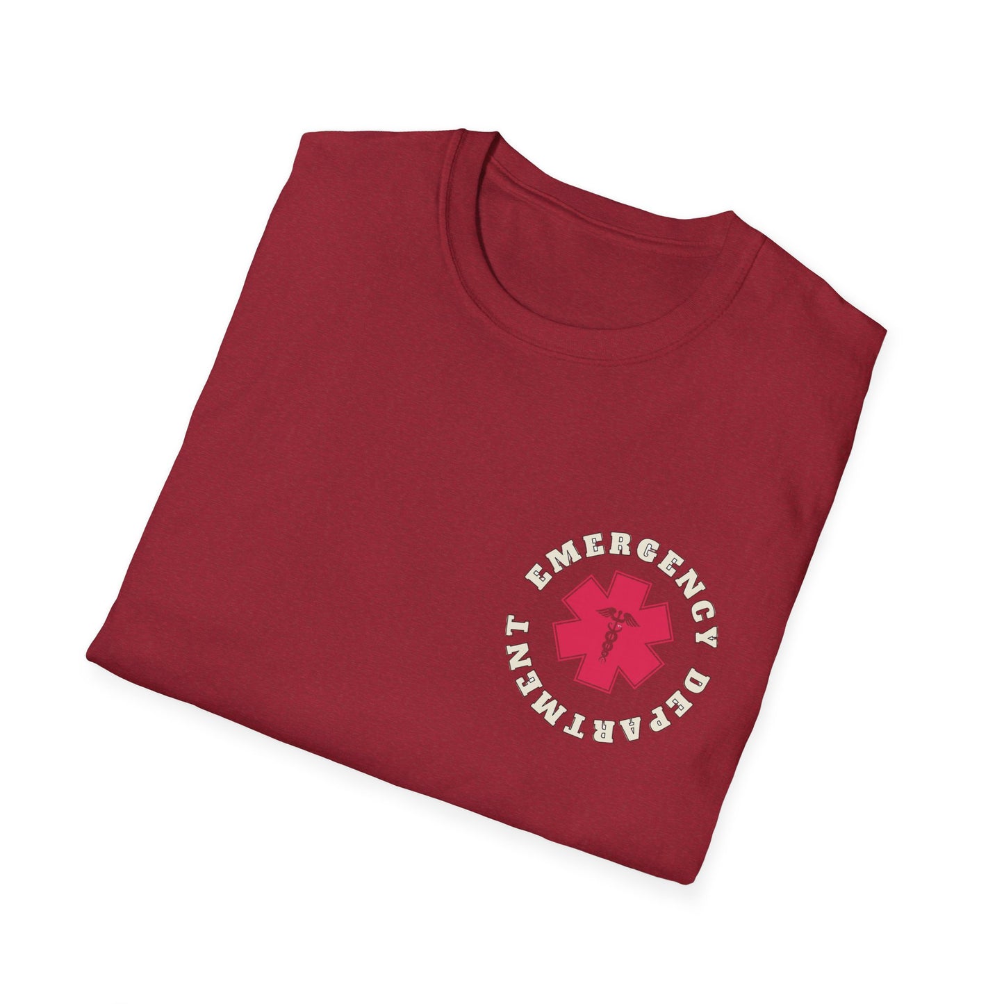 Unisex Softstyle T-Shirt - Emergency Department Print Tee