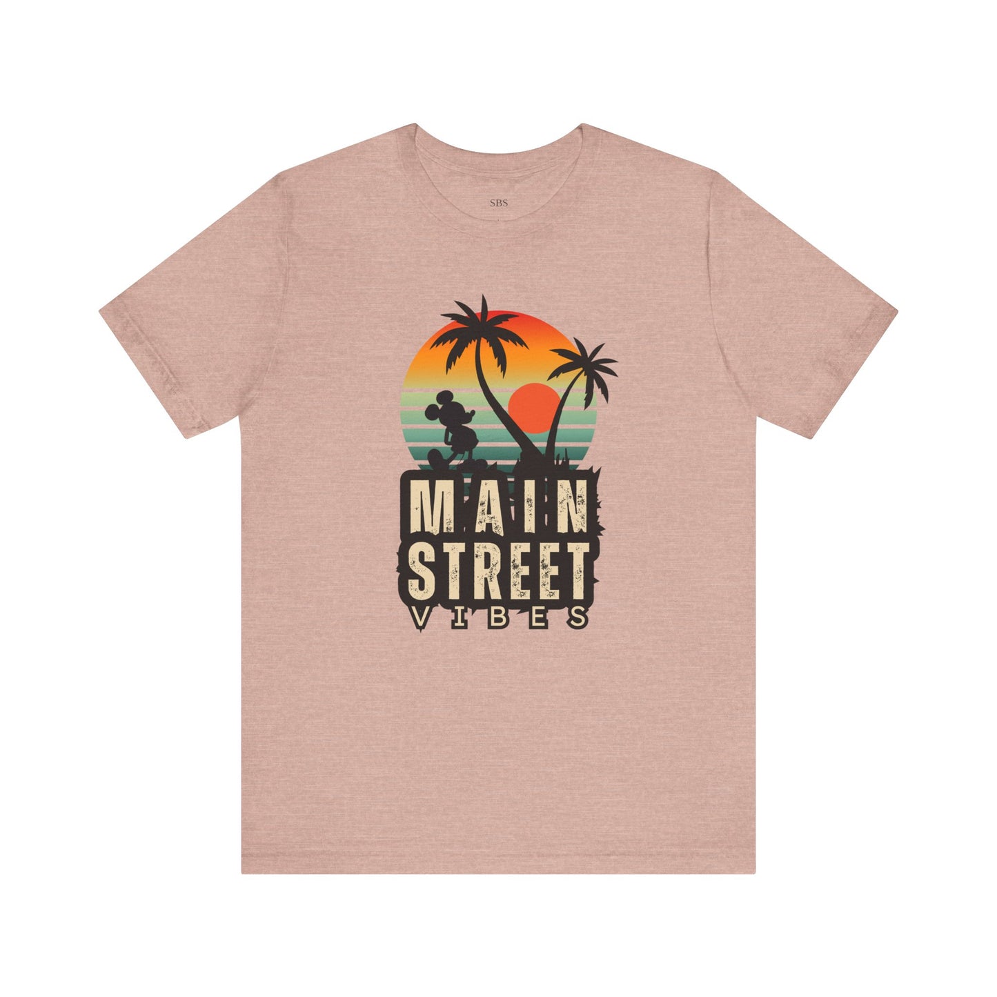Main Street Vibes| Disneyland Tshirt| DisneyWorld| Unisex Graphic Tee| Vacation shirt