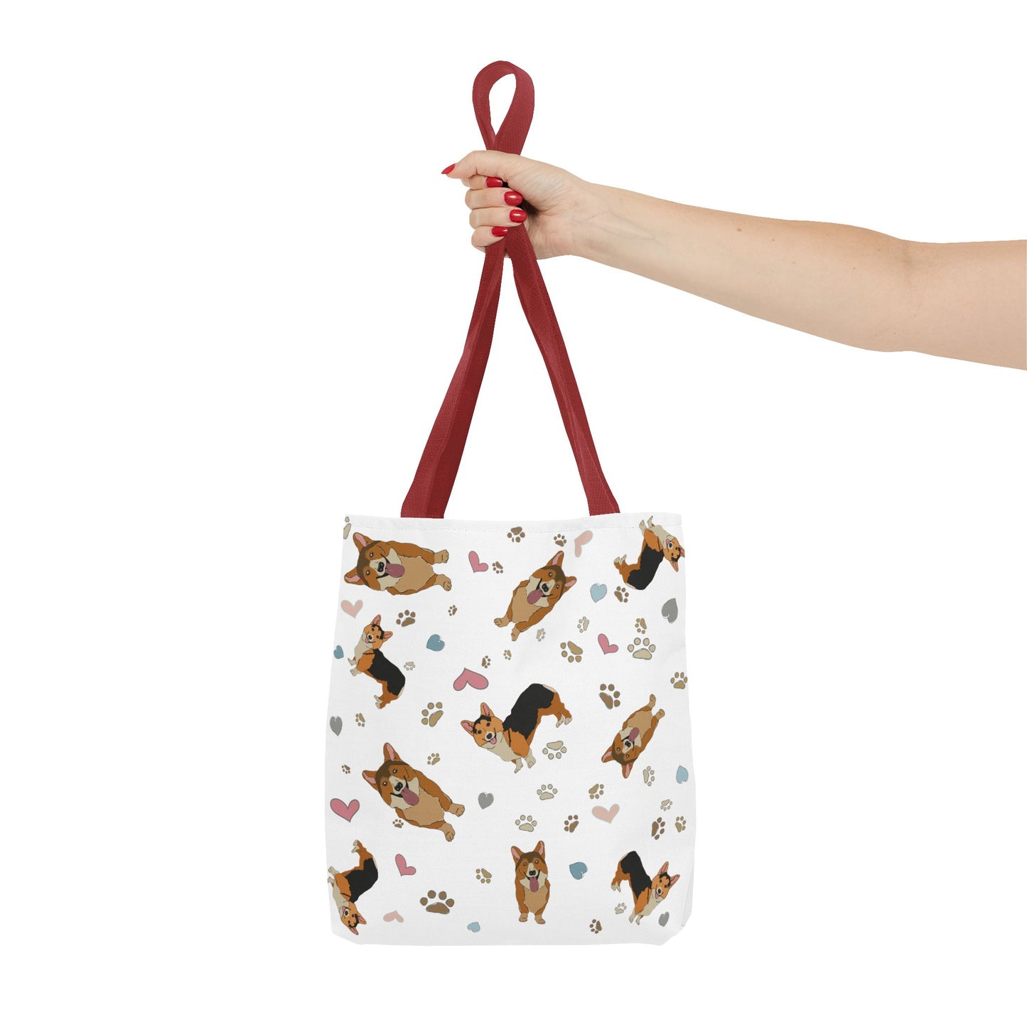 Playful Corgi Tote Bag – Perfect for Dog Lovers