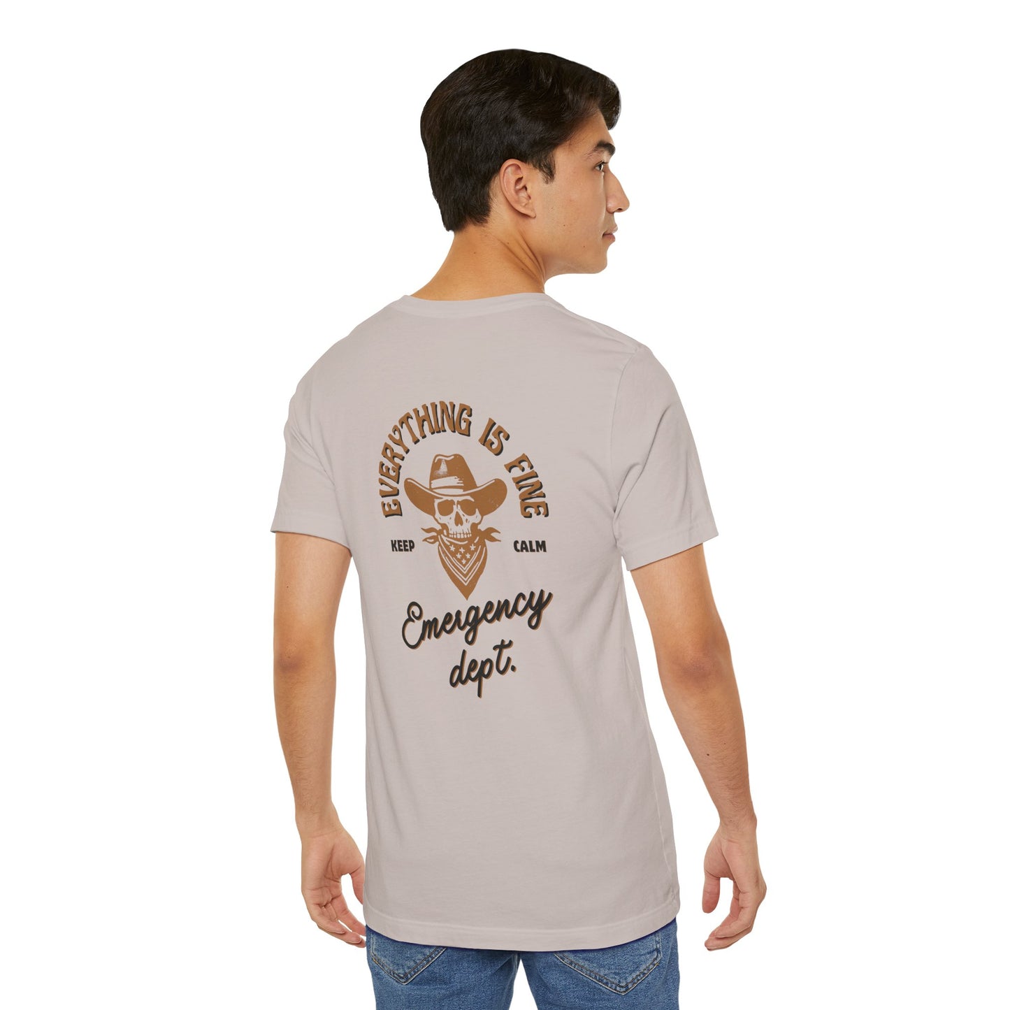 “Everything Is Fine” t Shirt| Emergency Department shirt| nurse shirt| Hospital Staff shirt| Paramedic| ED Tech|