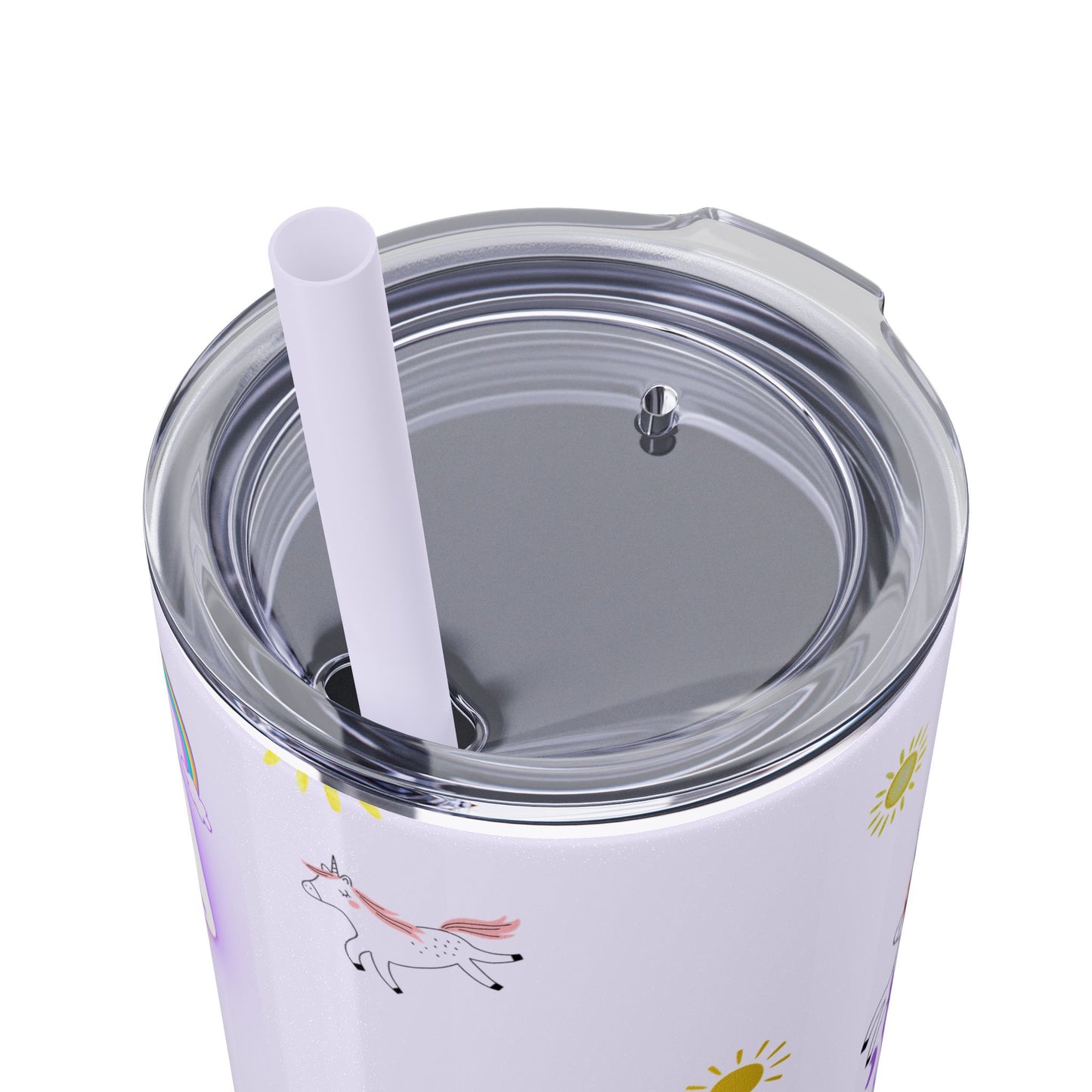 Motivational Unicorn Tumbler - 20oz "Livin' the Dream" funny gift for nurses, EMT’s, paramedics