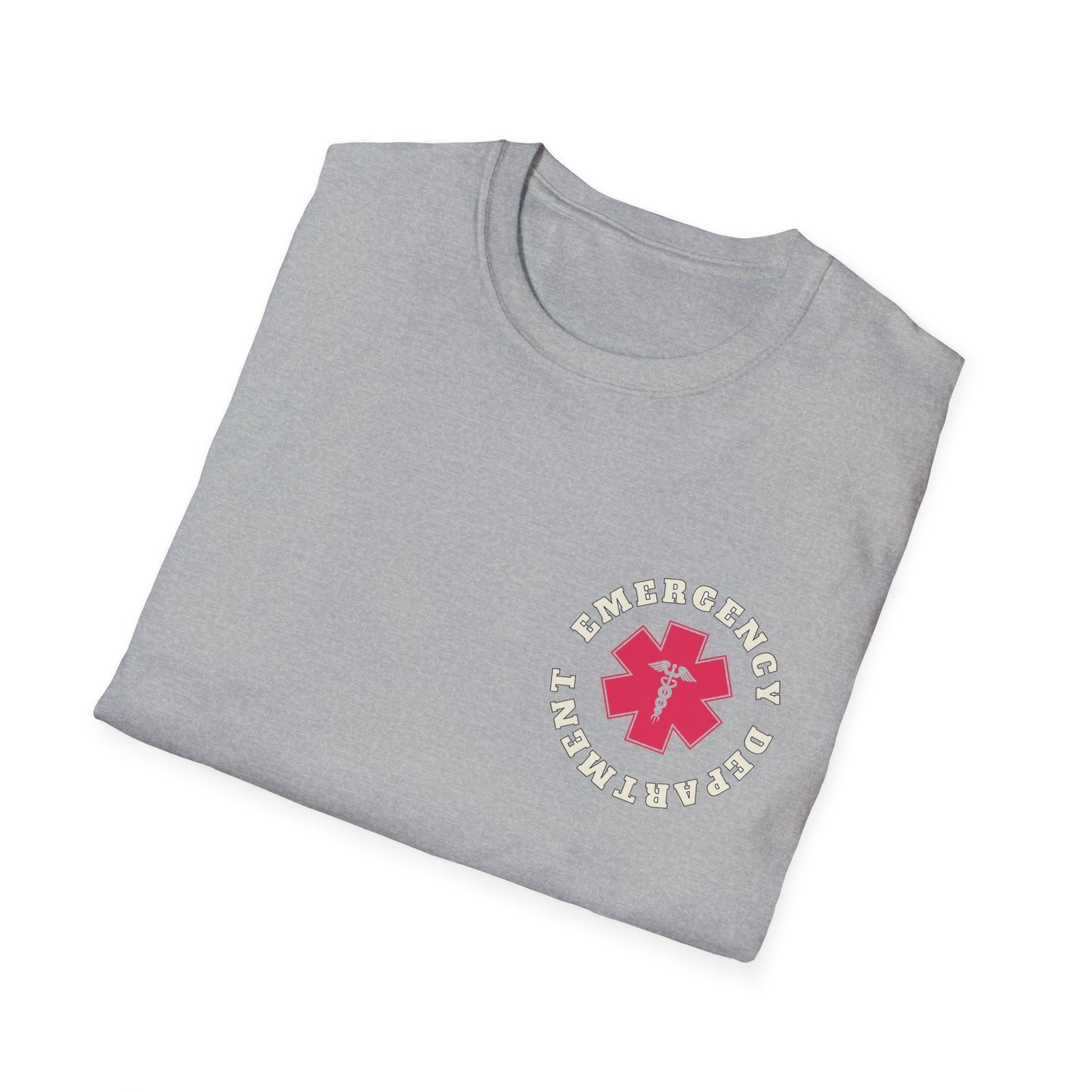 Unisex Softstyle T-Shirt - Emergency Department Print Tee