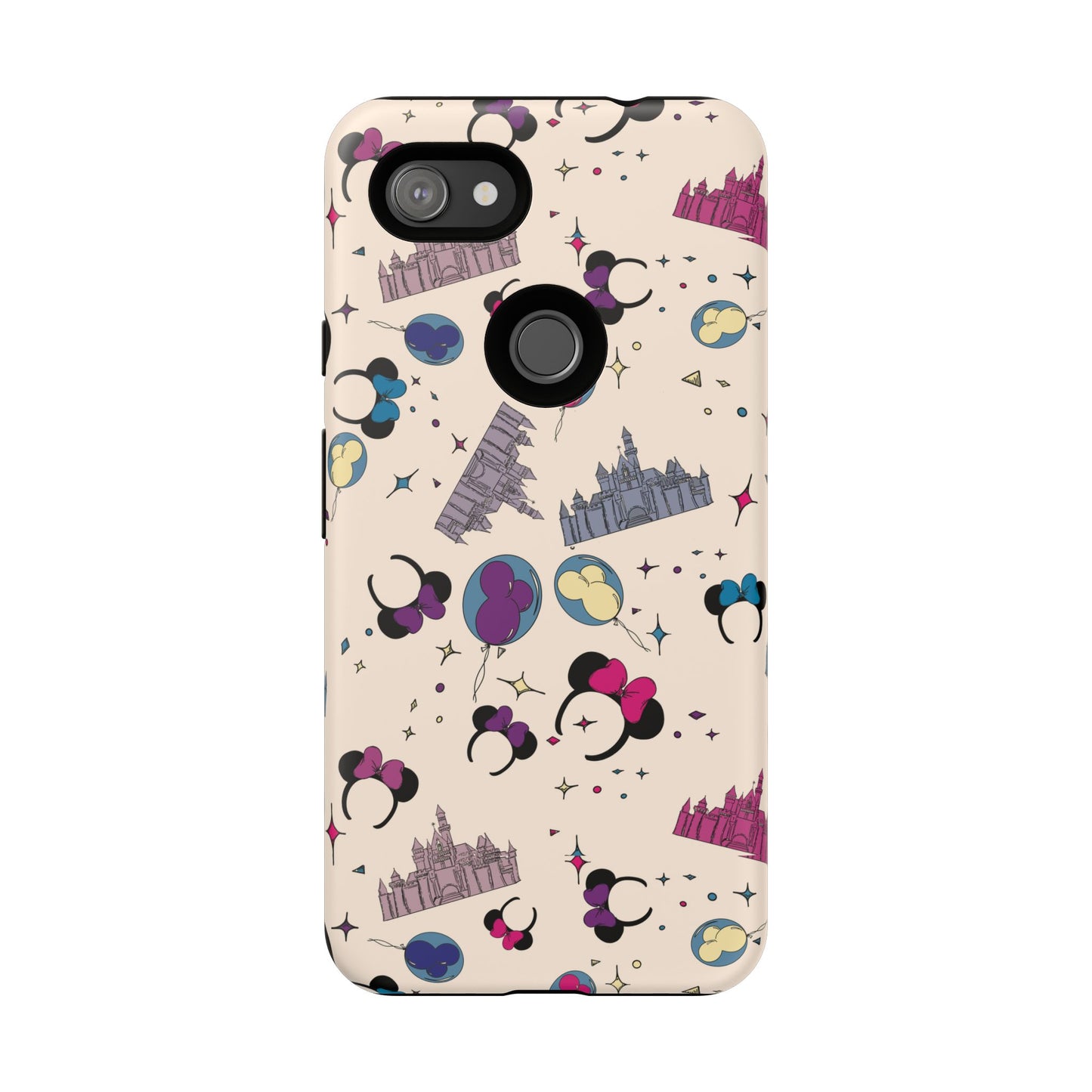 Whimsical Phone Case - Colorful Disney-Inspired Design