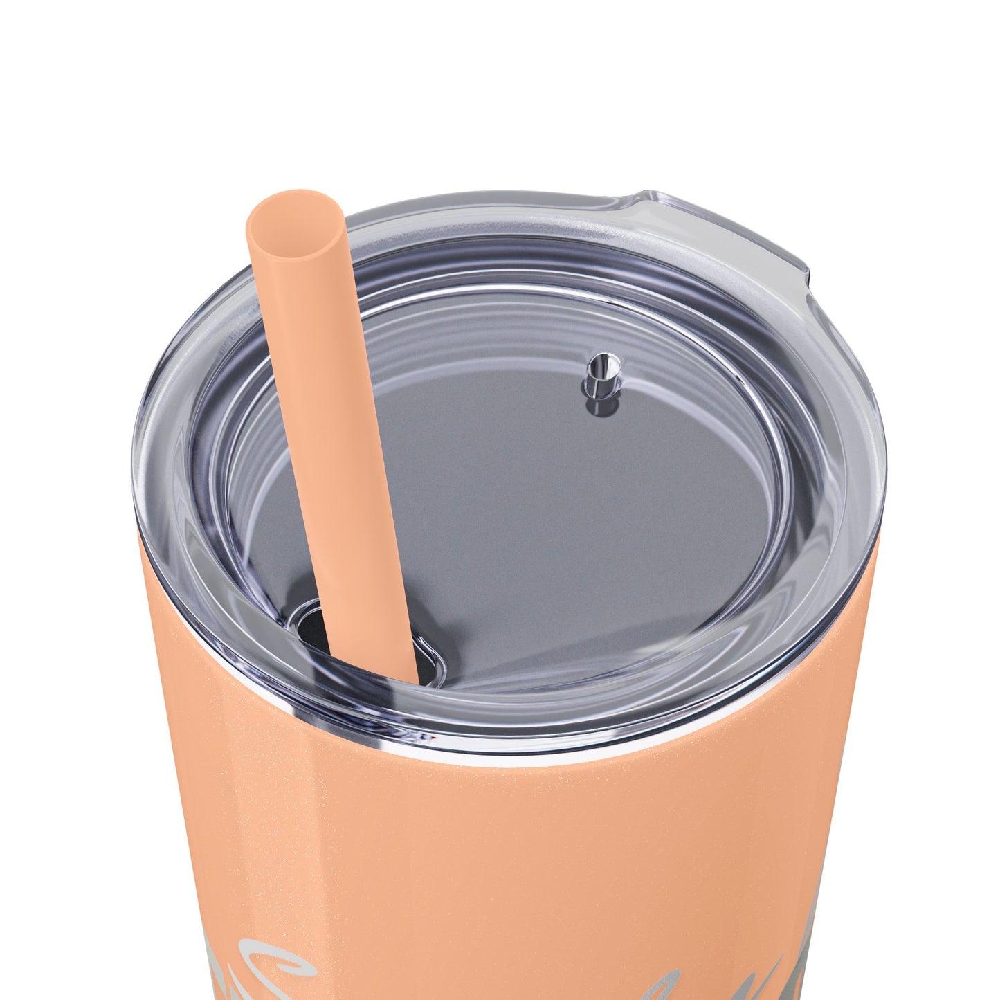 Silly boys EMS is for Girl Skinny Tumbler with Straw - 20oz Travel Cup
