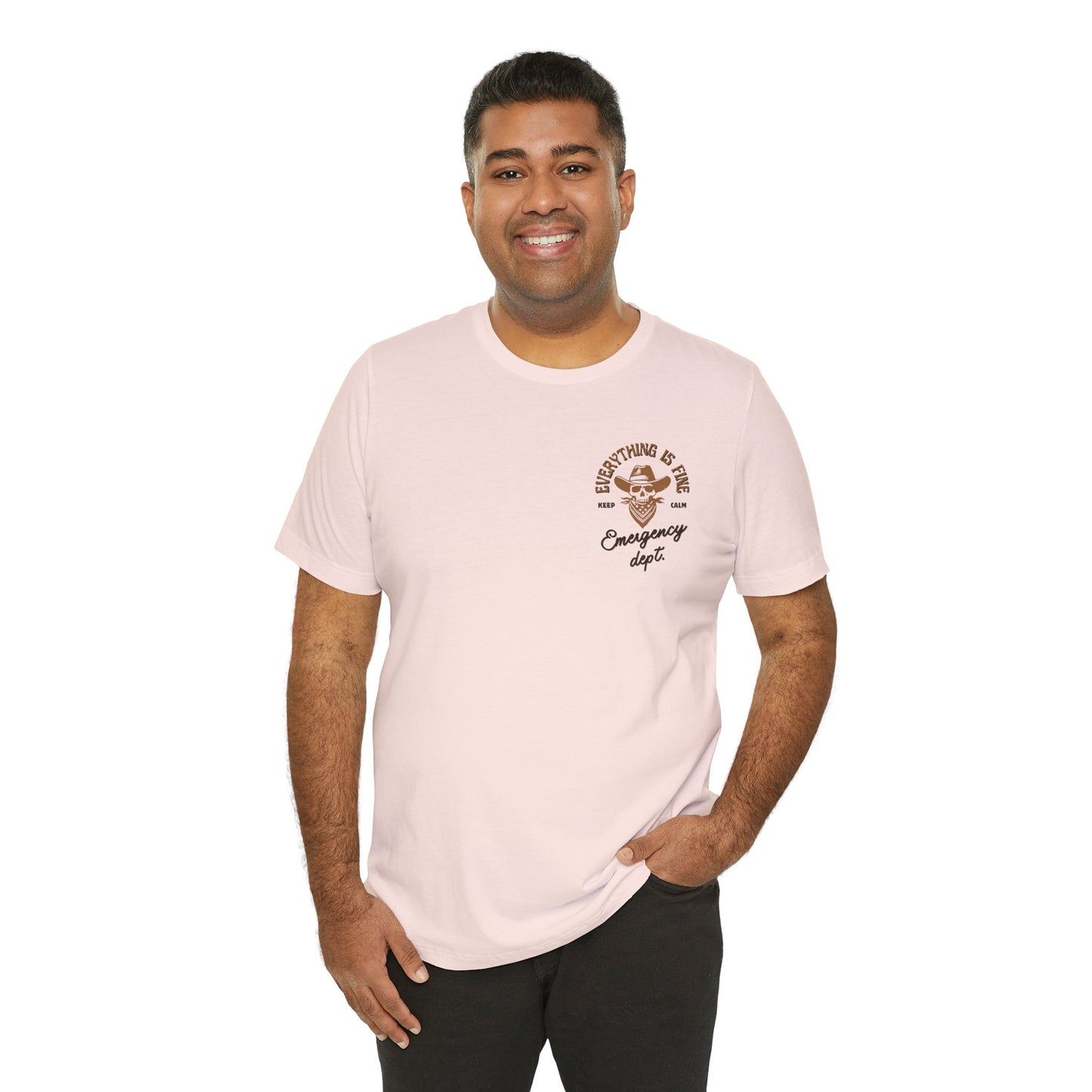 “Everything Is Fine” t Shirt| Emergency Department shirt| nurse shirt| Hospital Staff shirt| Paramedic| ED Tech|