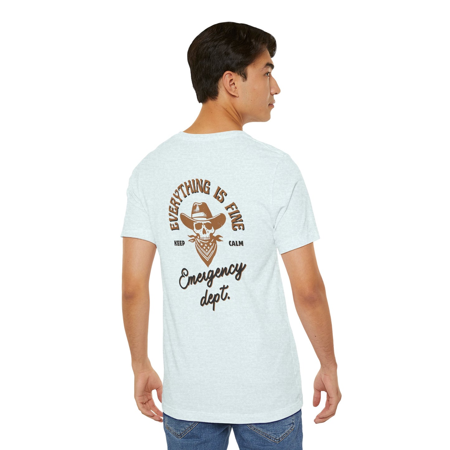“Everything Is Fine” t Shirt| Emergency Department shirt| nurse shirt| Hospital Staff shirt| Paramedic| ED Tech|