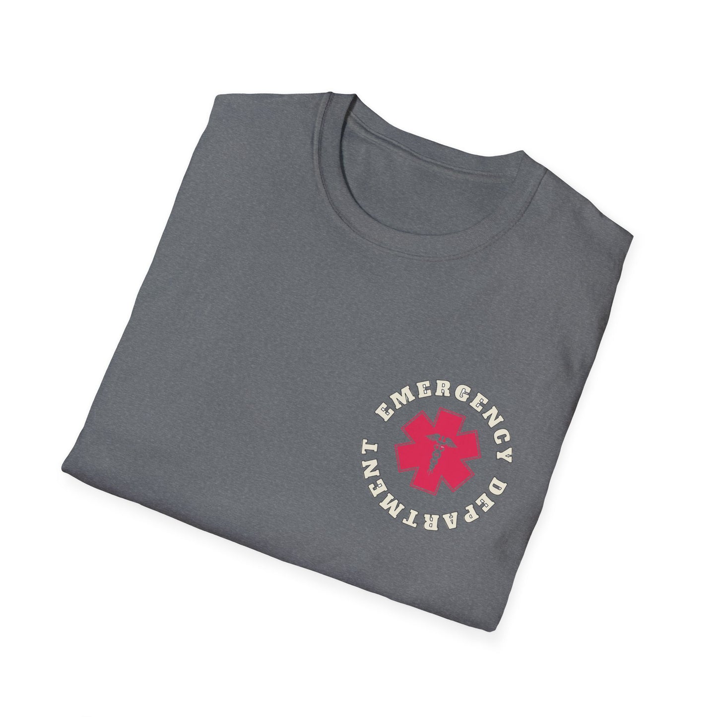 Unisex Softstyle T-Shirt - Emergency Department Print Tee