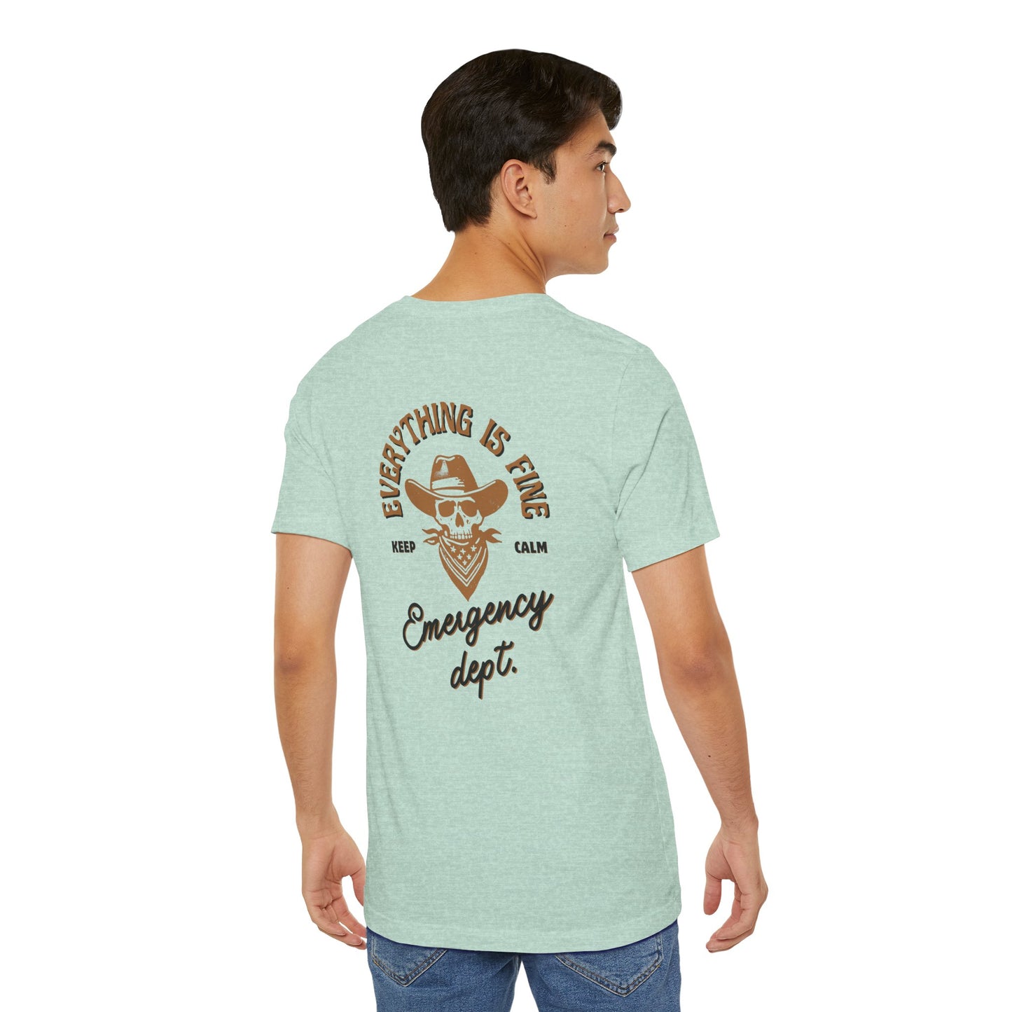 “Everything Is Fine” t Shirt| Emergency Department shirt| nurse shirt| Hospital Staff shirt| Paramedic| ED Tech|