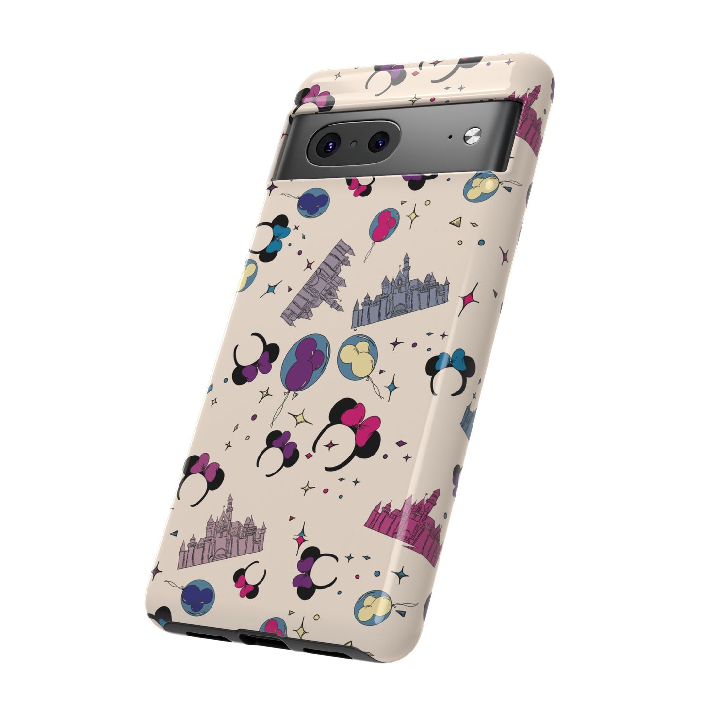 Whimsical Phone Case - Colorful Disney-Inspired Design