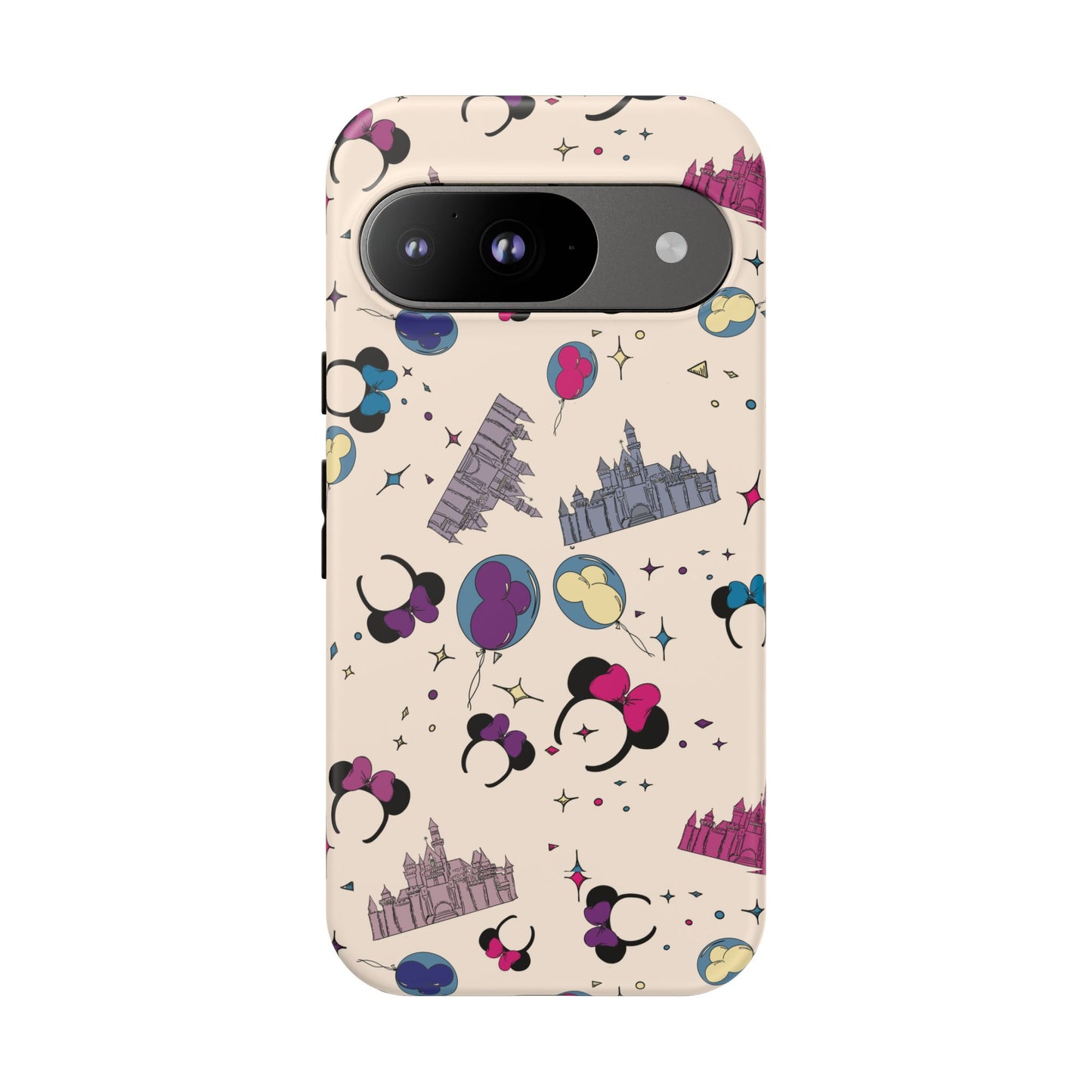 Whimsical Phone Case - Colorful Disney-Inspired Design