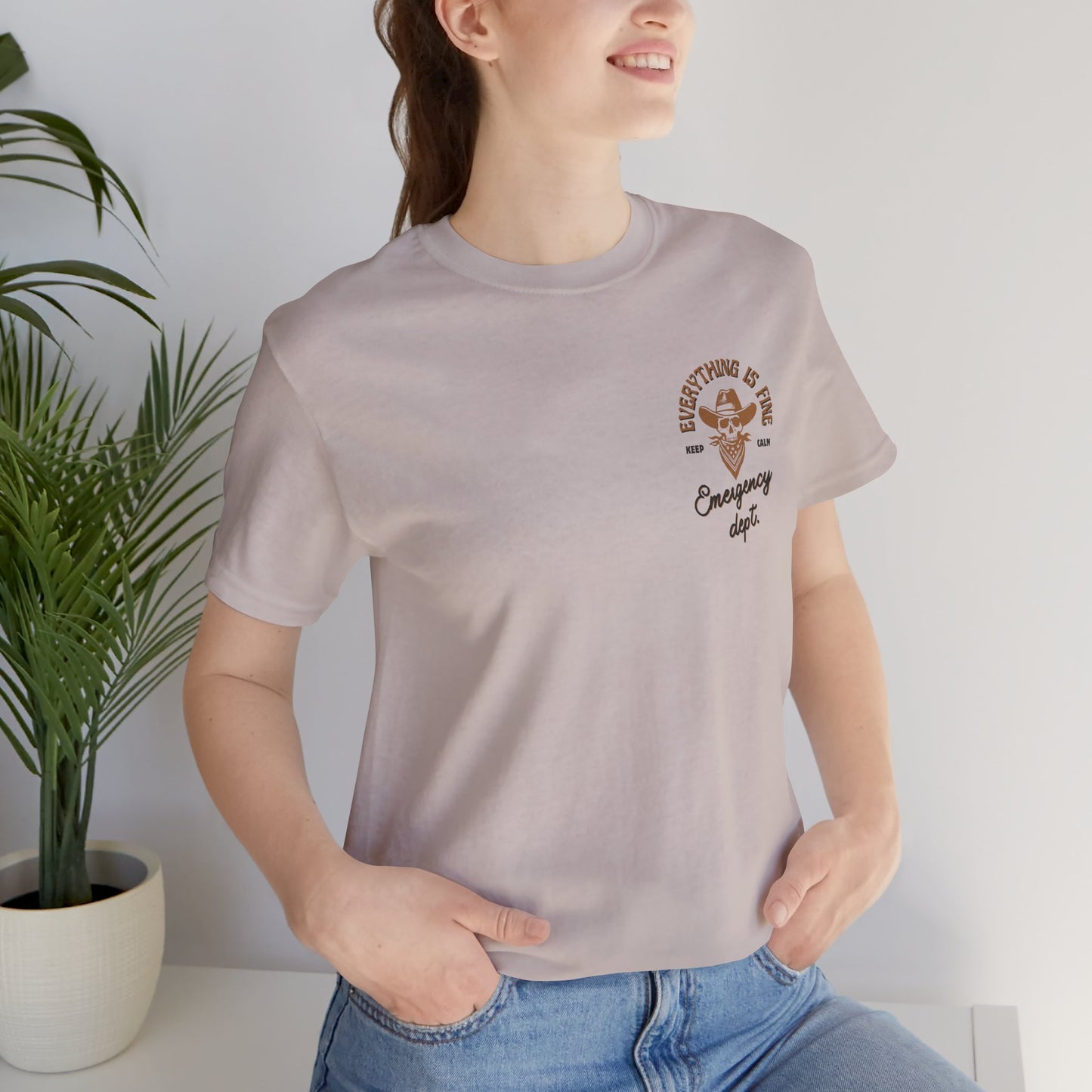 “Everything Is Fine” t Shirt| Emergency Department shirt| nurse shirt| Hospital Staff shirt| Paramedic| ED Tech|