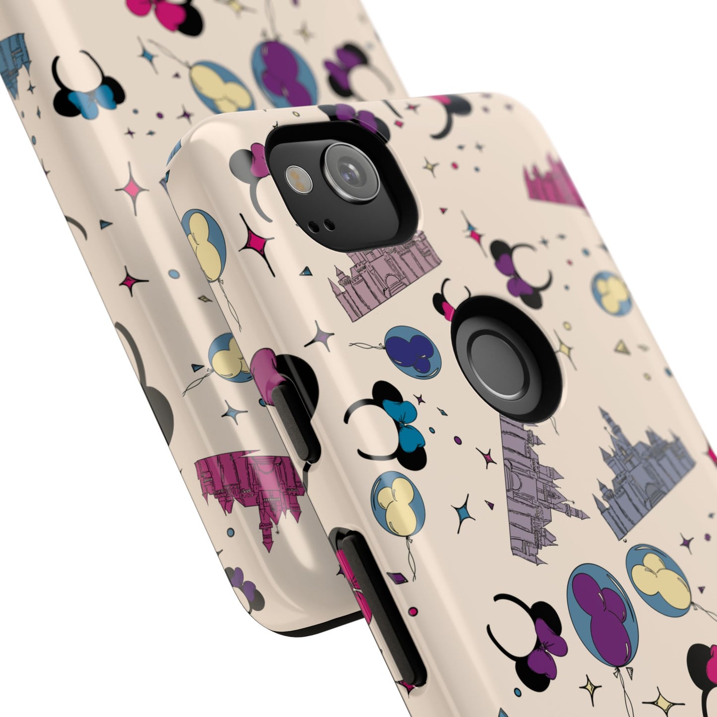 Whimsical Phone Case - Colorful Disney-Inspired Design