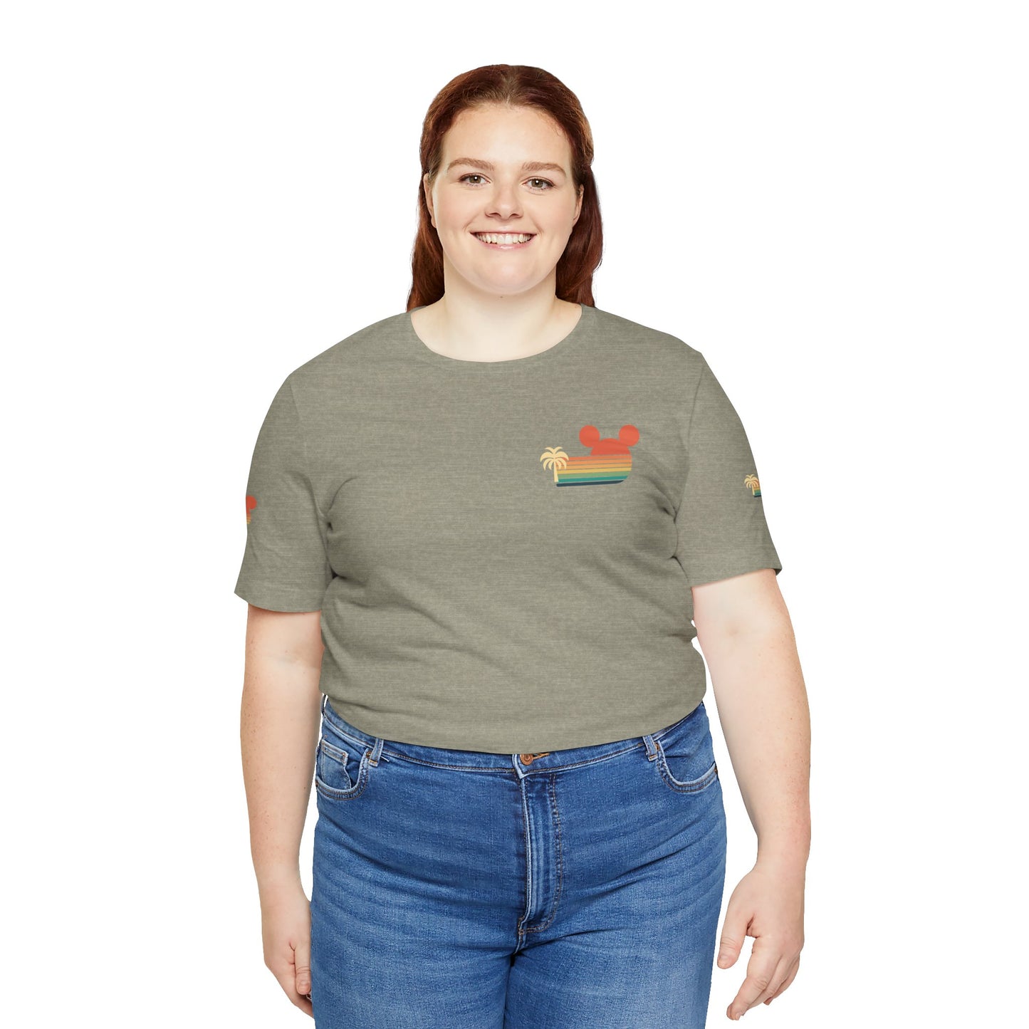 Retro Mickey Mouse summertime Short Sleeve Tee - Unisex Jersey T-Shirt